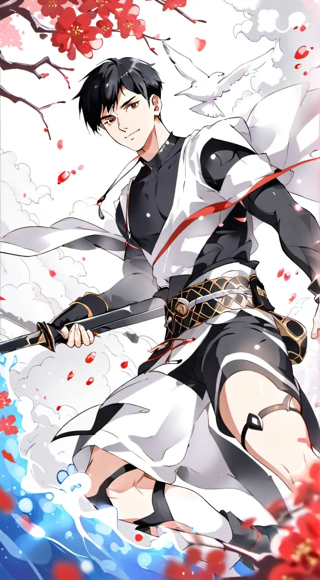 ai character: Mha last fight  background