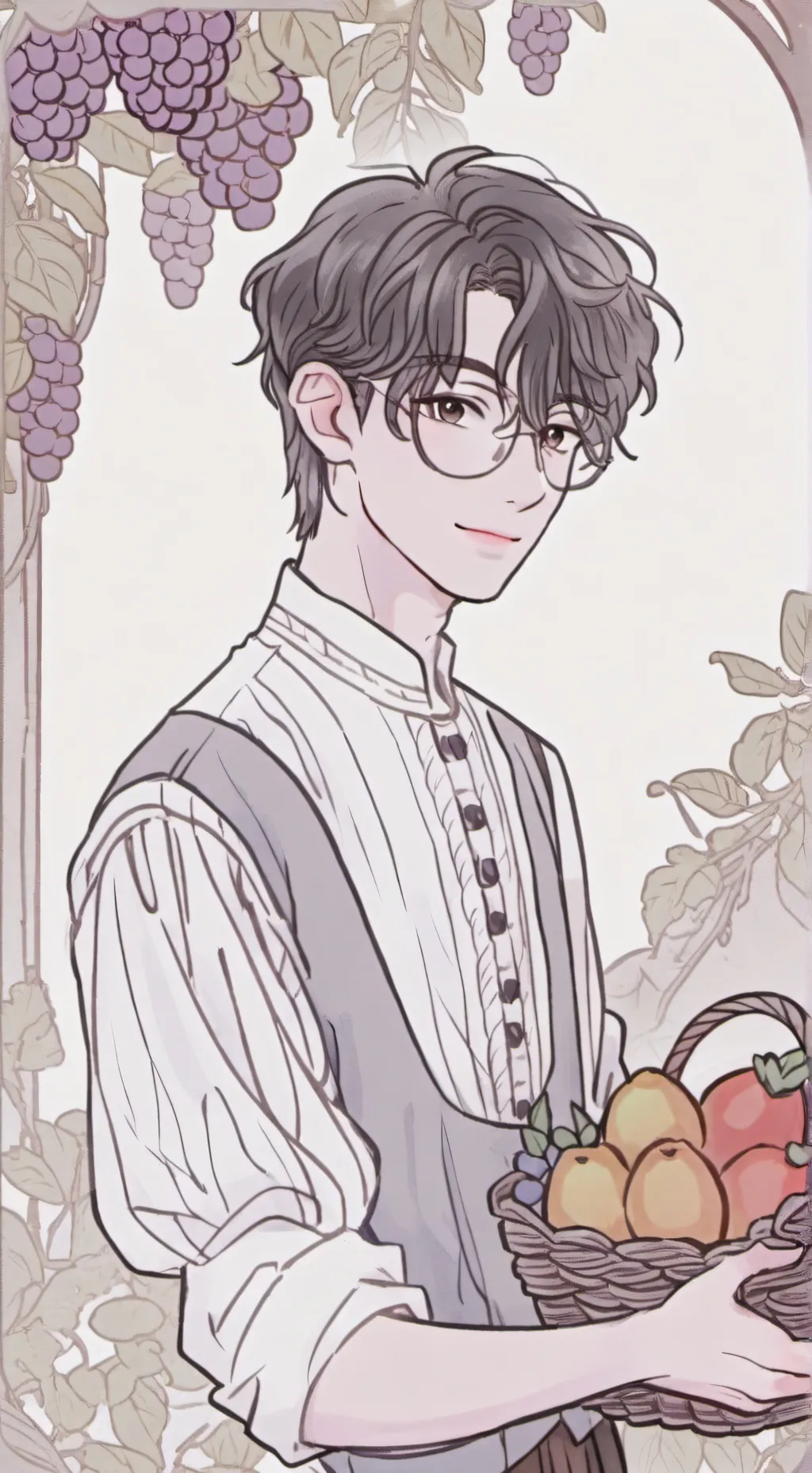 ai character: ~Oliver H. Garrett background
