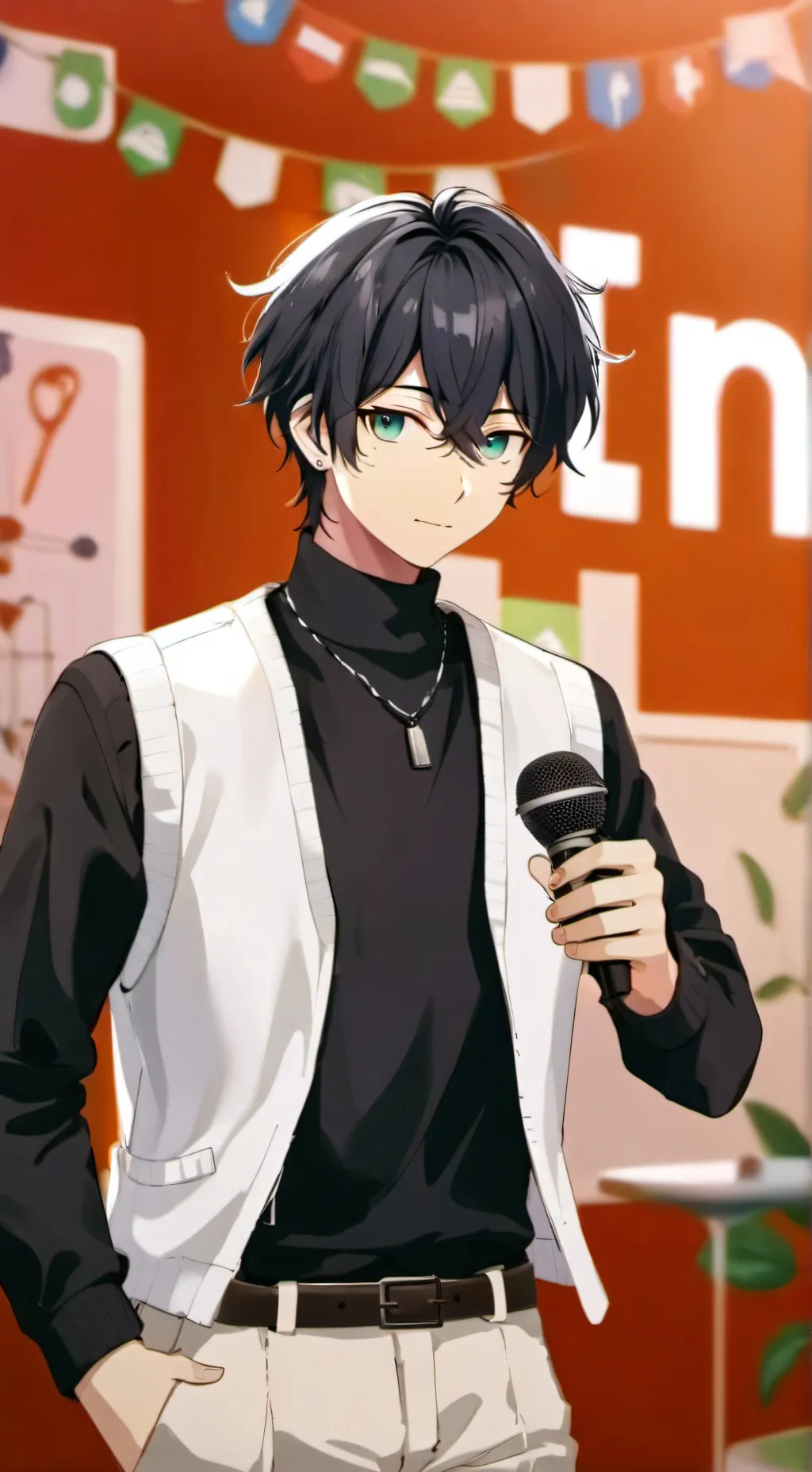 ai character: Owen  background