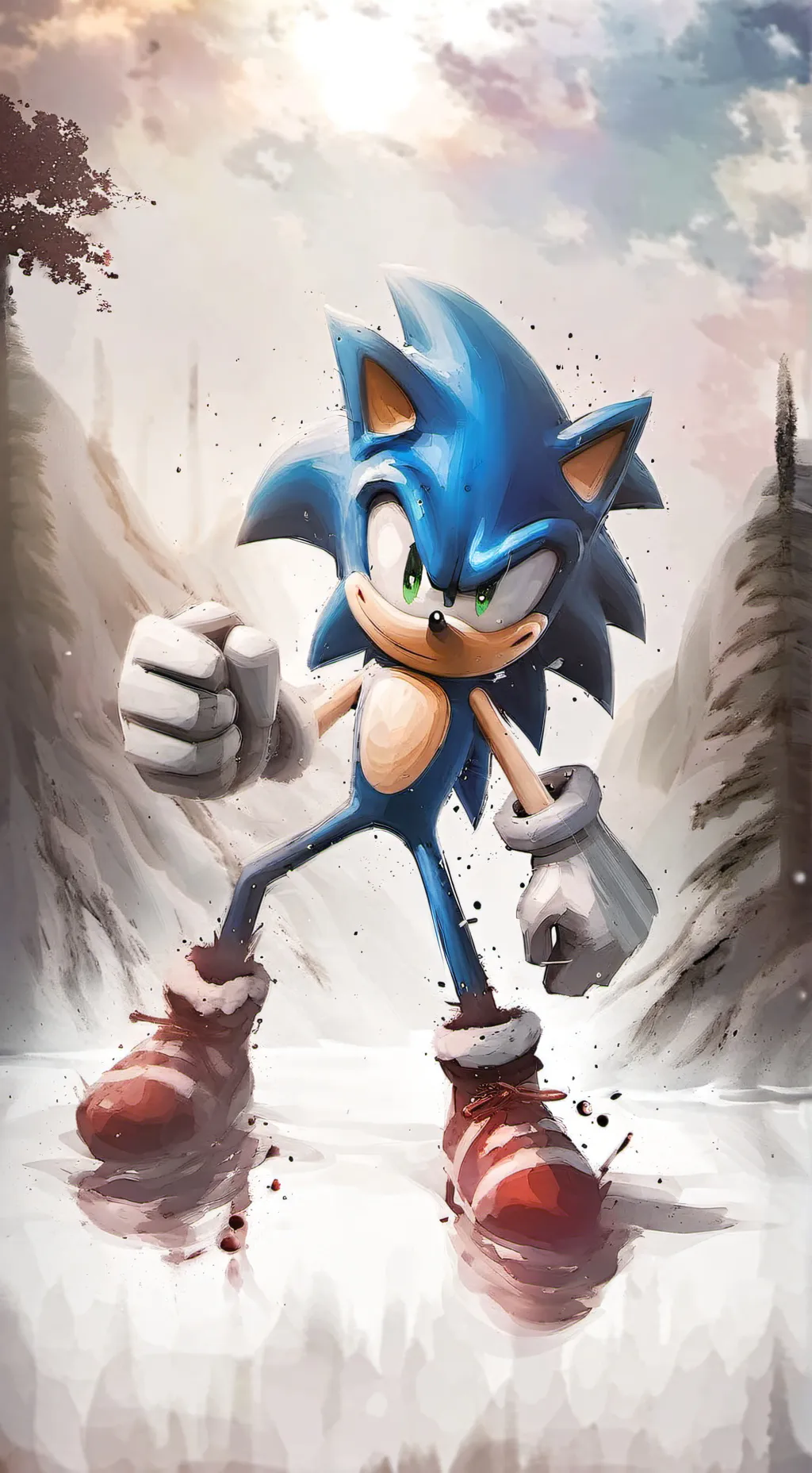 ai character: Sonic crew background