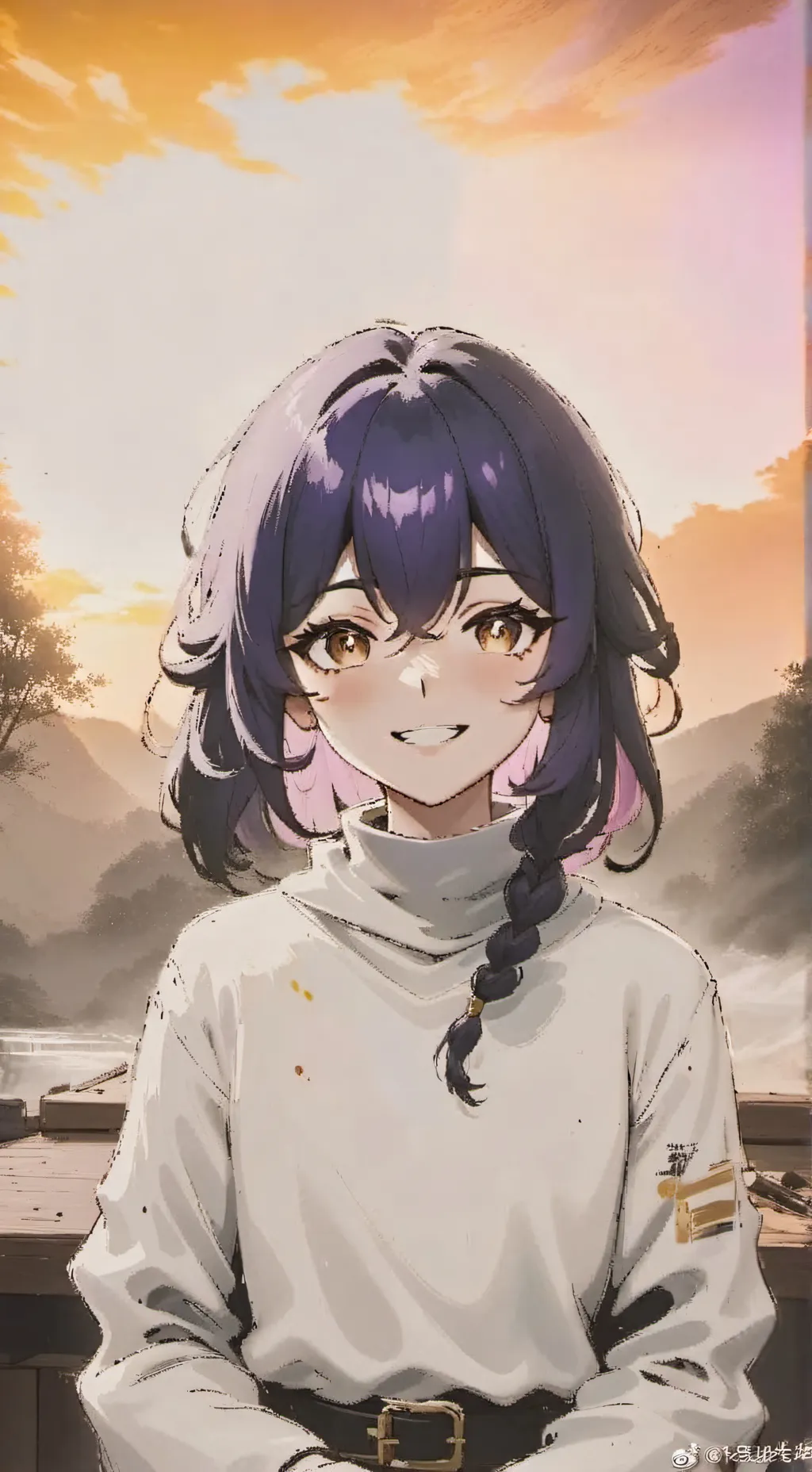 ai character: Amaya background