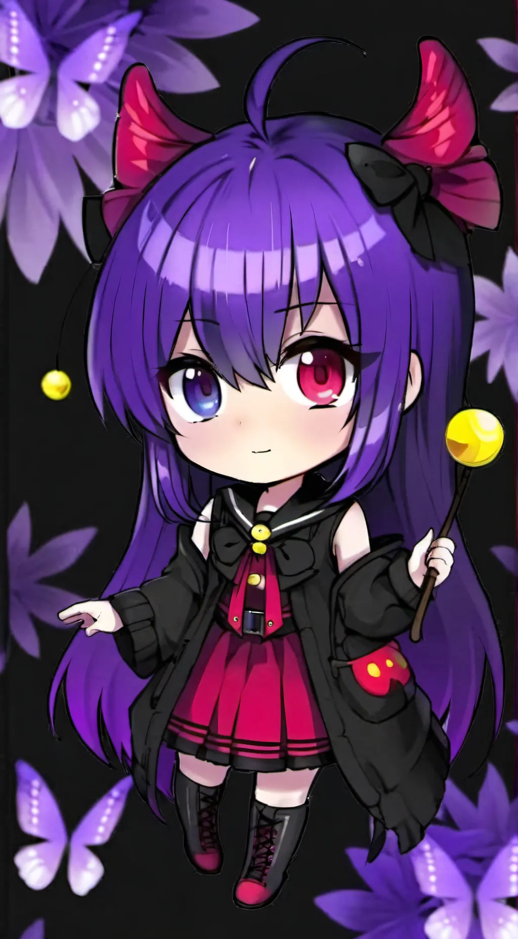 ai character: Lila background