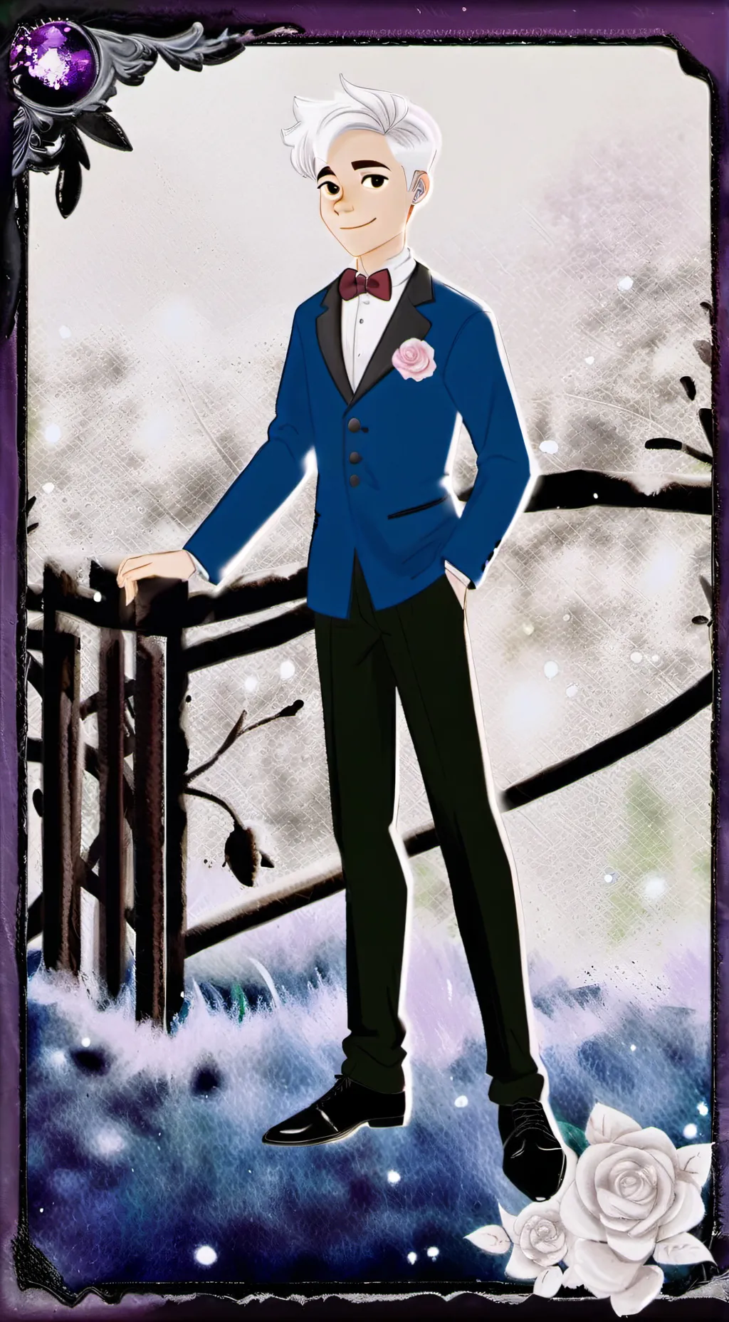 ai character: barry background