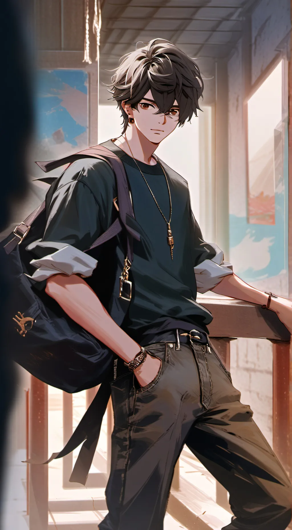 ai character: Ali background