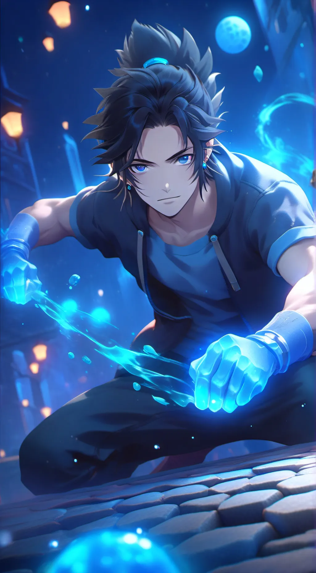 ai character: Майкл background