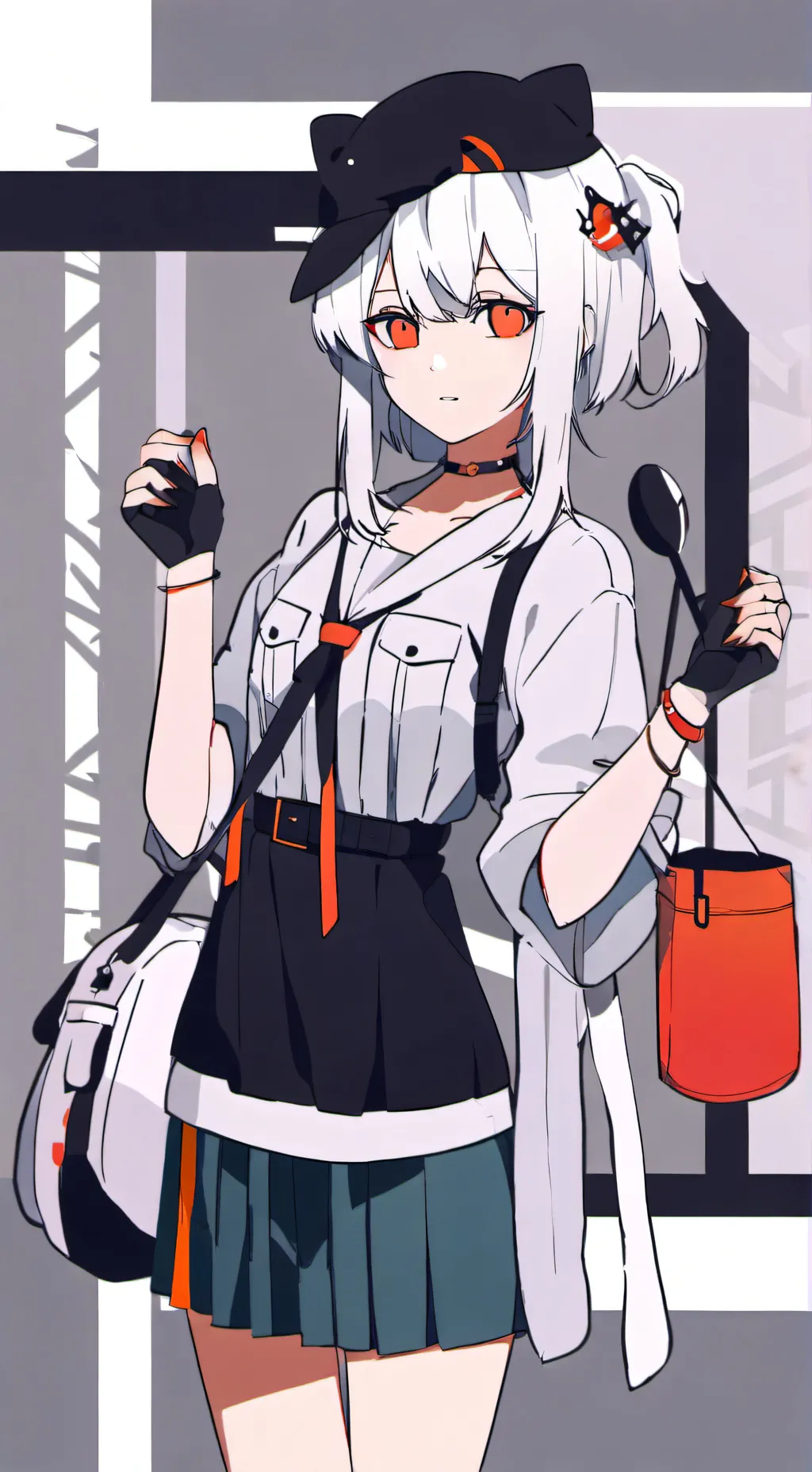 ai character: Magret background