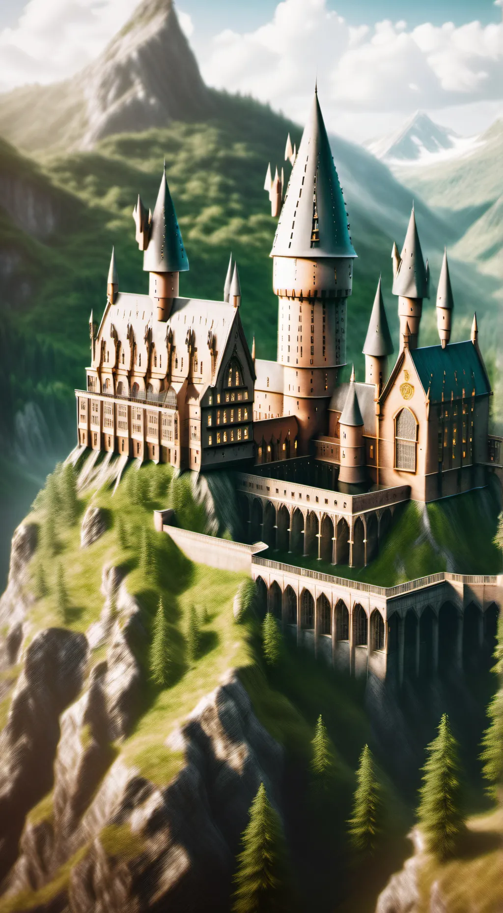 ai character: Hogwarts! 💅🏼 background