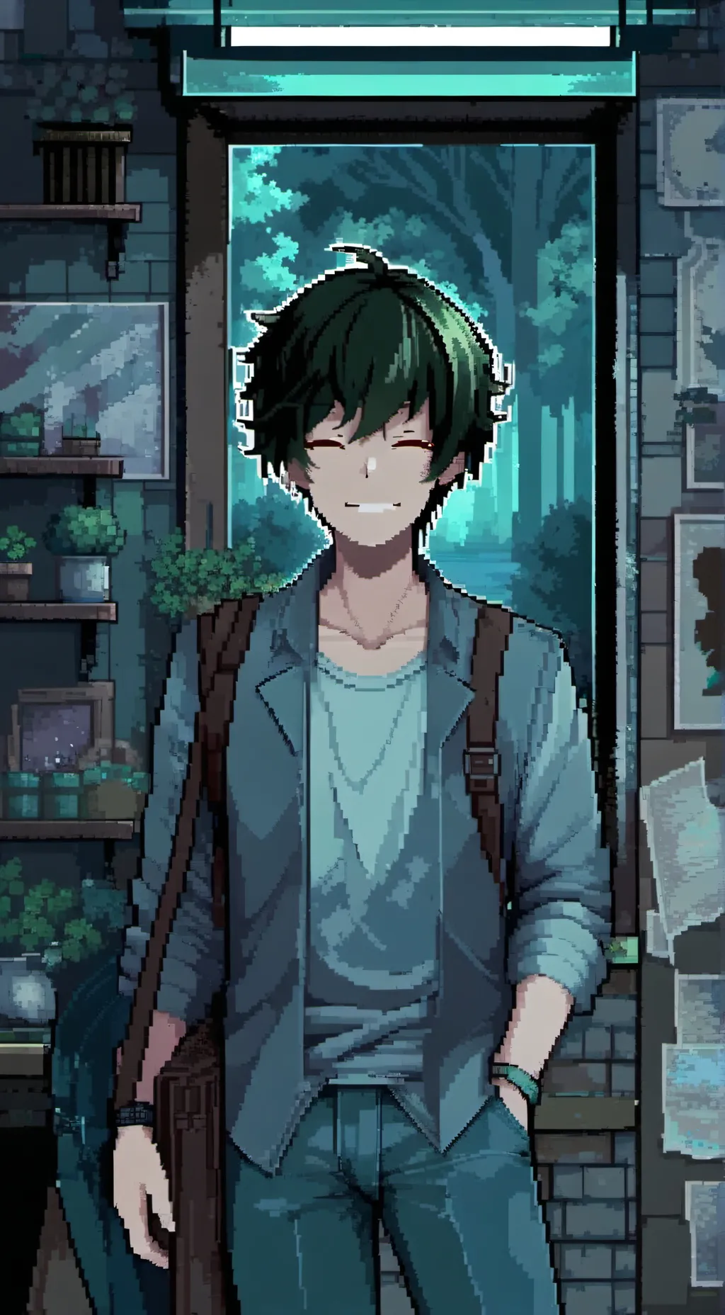 ai character: MHA  background