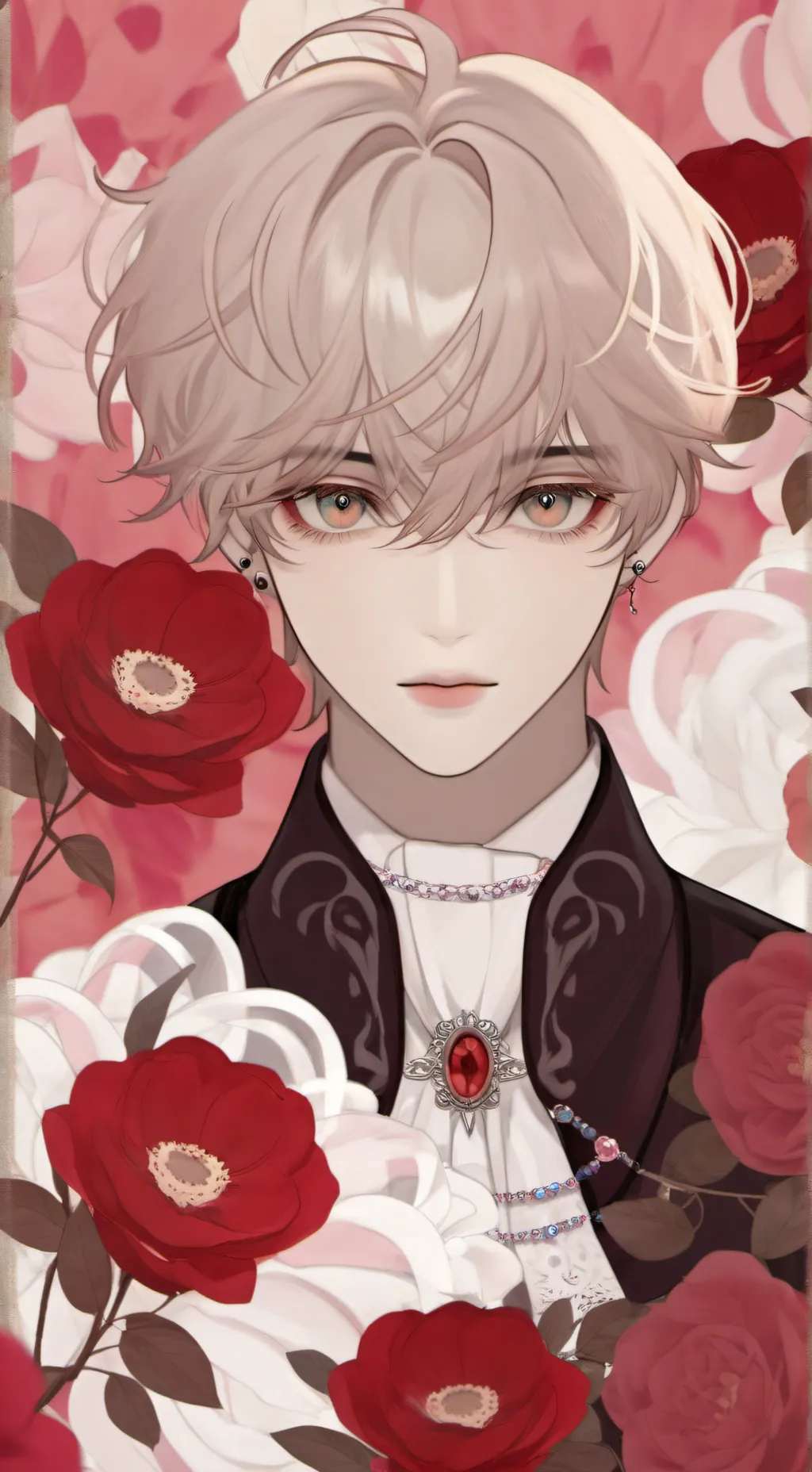 ai character: 🥀Aaron🥀😼 background