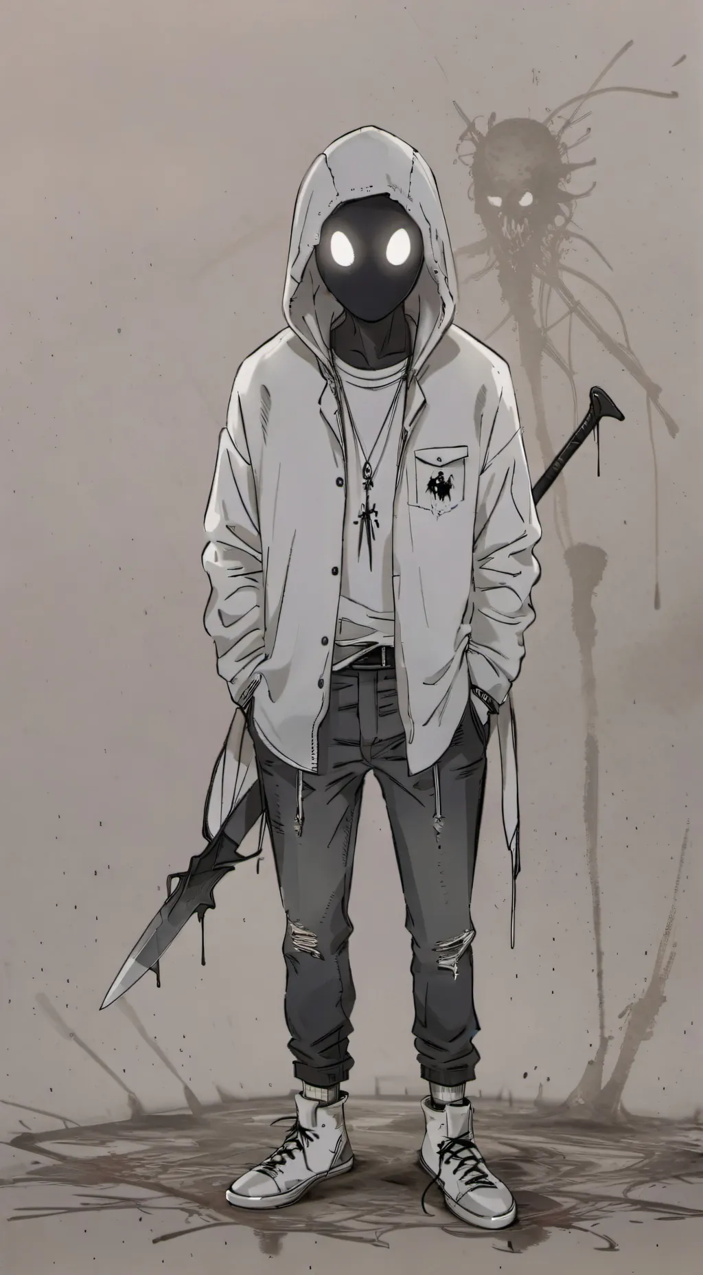 ai character: Sv. Dark Genius background