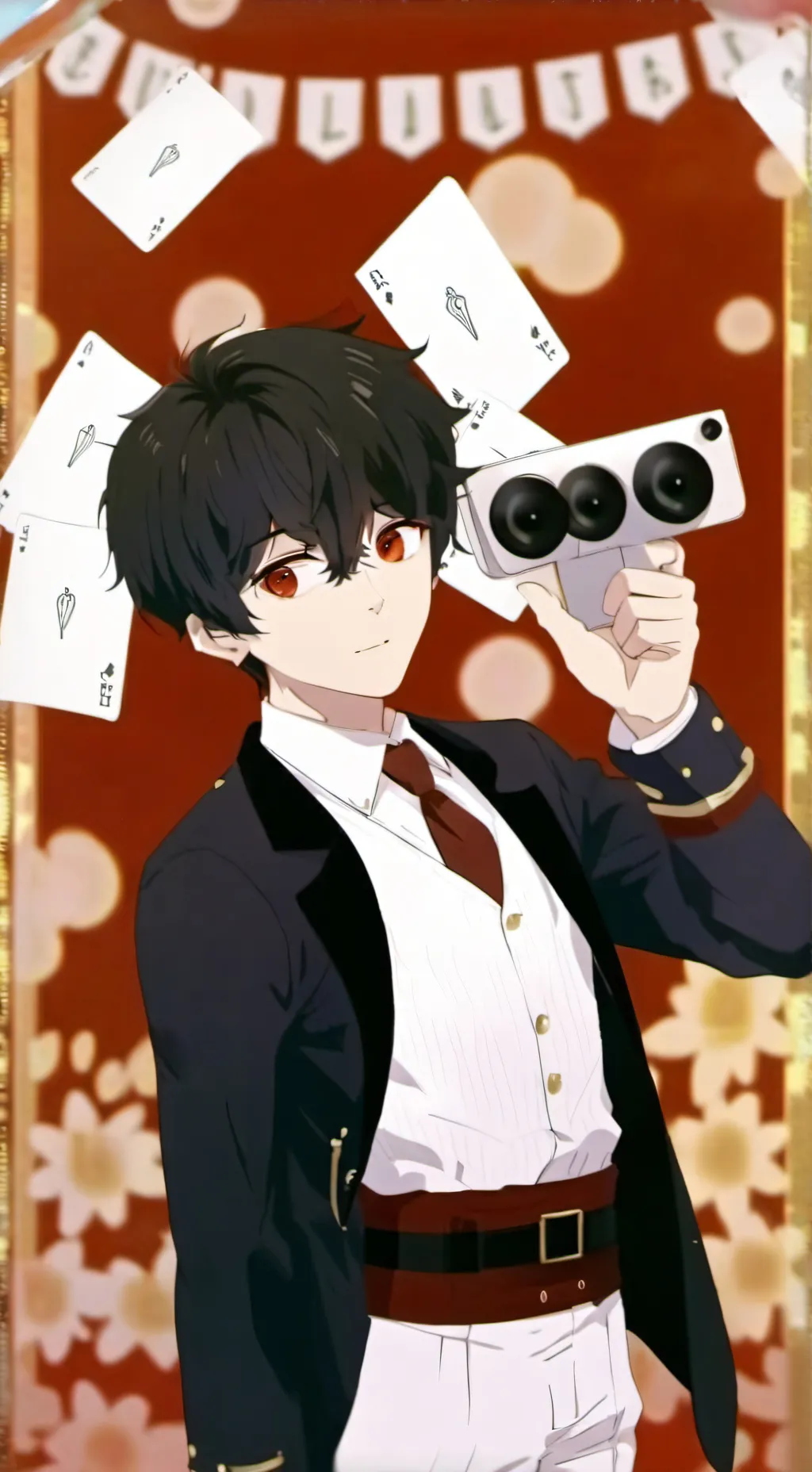 ai character: ⛓️🖤Mario 🖤⛓️ background