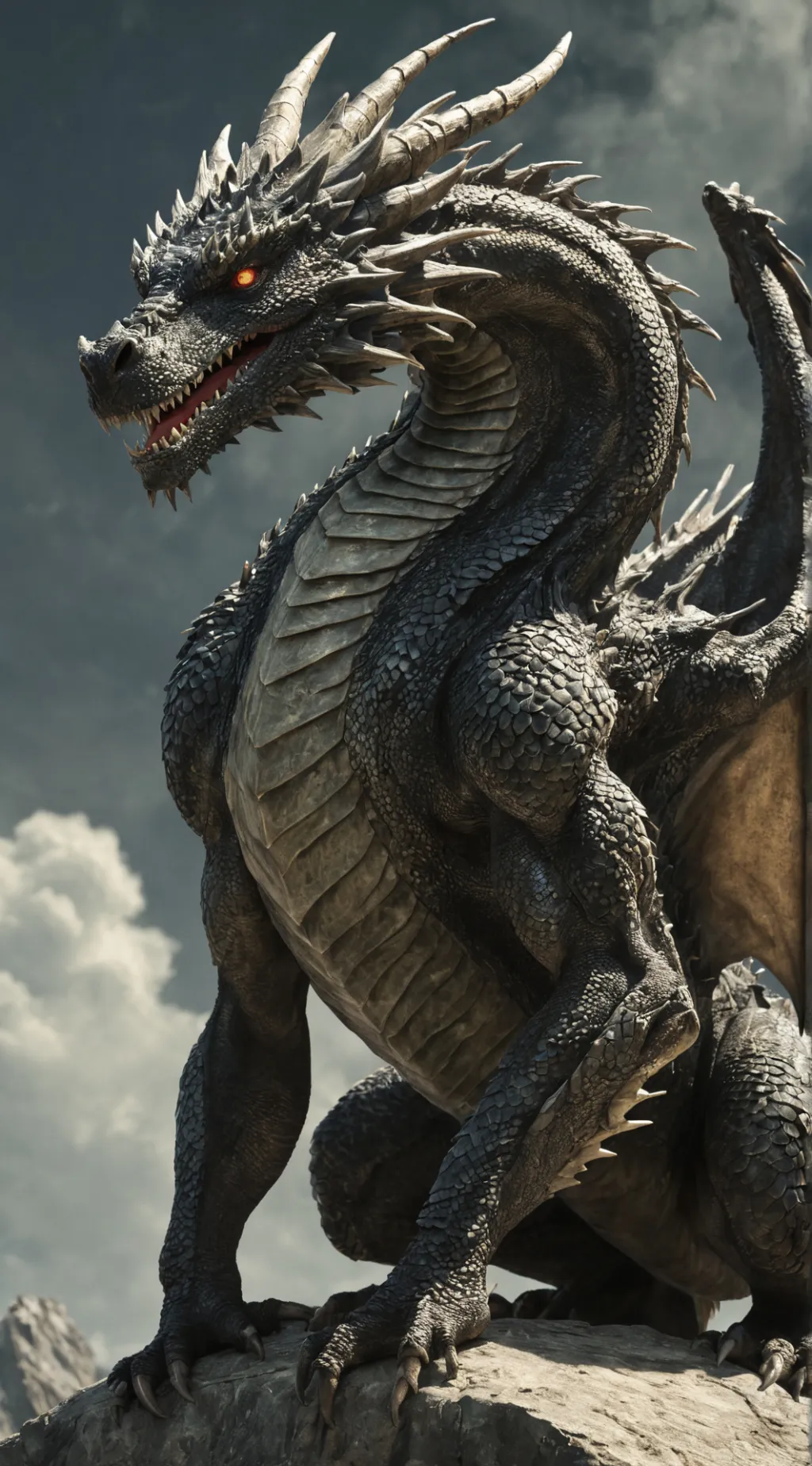 ai character: Dragon TF background