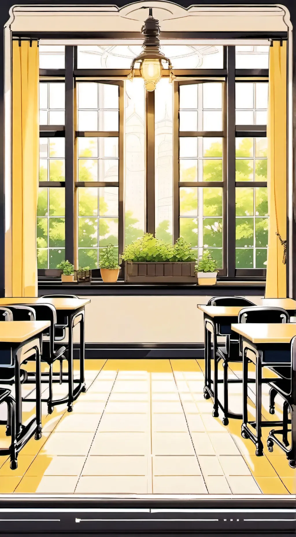ai character: Highschool  background