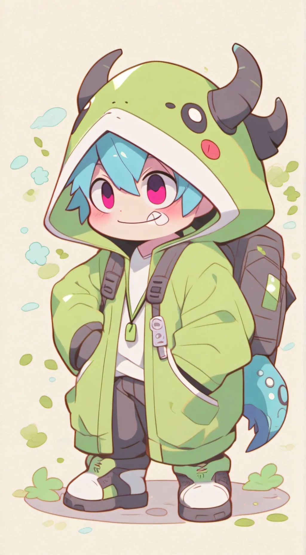 ai character: tylor tuskmon background