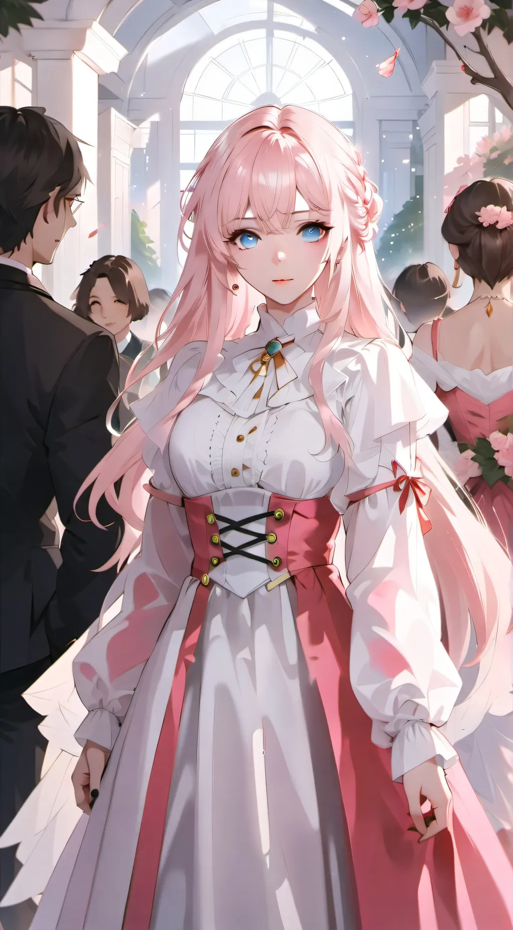 ai character: Hikari 💗💝💖💞🫶 background