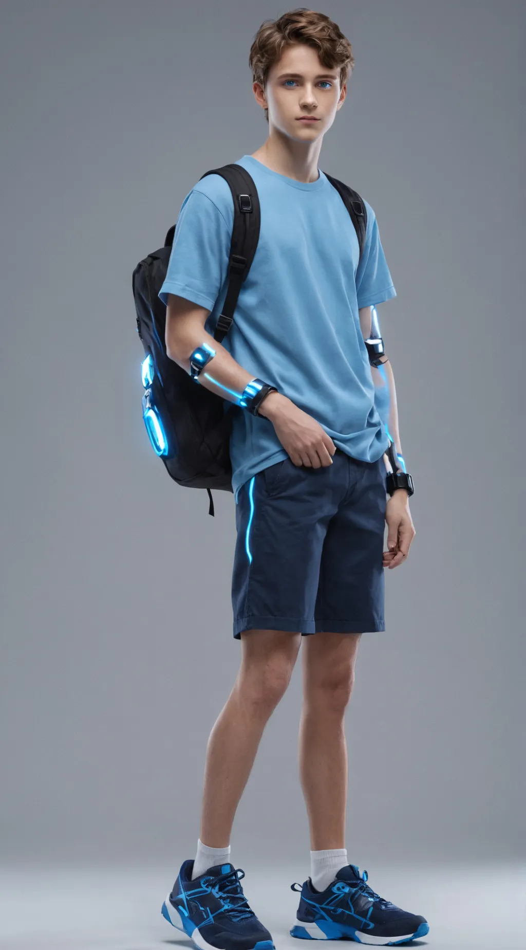 ai character: Brandon  background