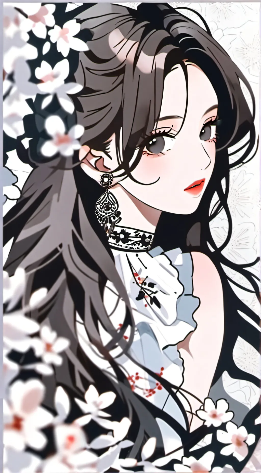 ai character: Isabella Roselle  background