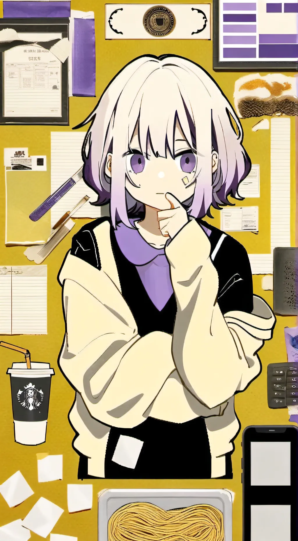 ai character: amy background