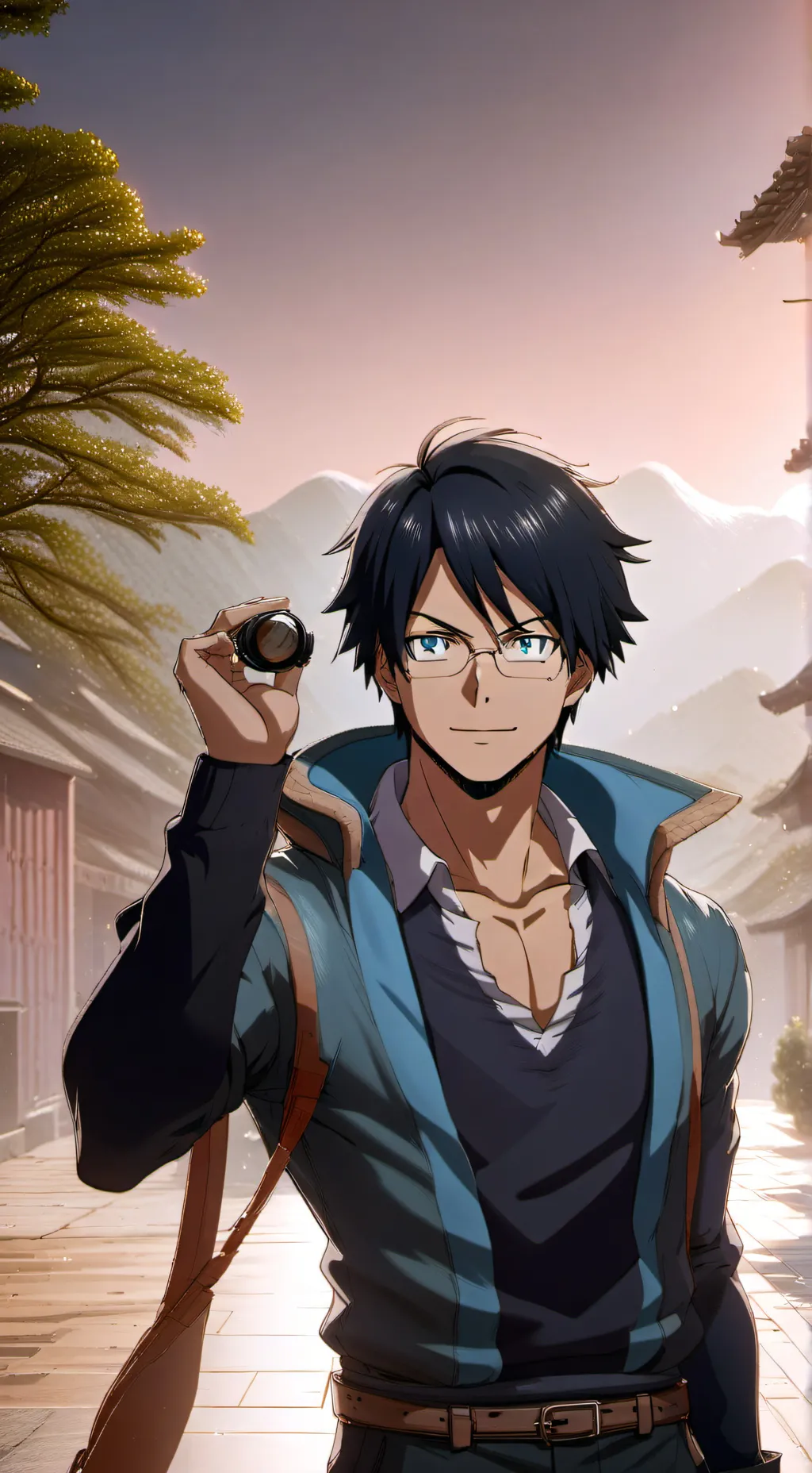 ai character: Tenya Iida background
