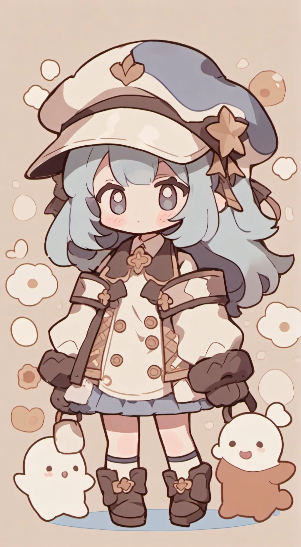 ai character: connie background