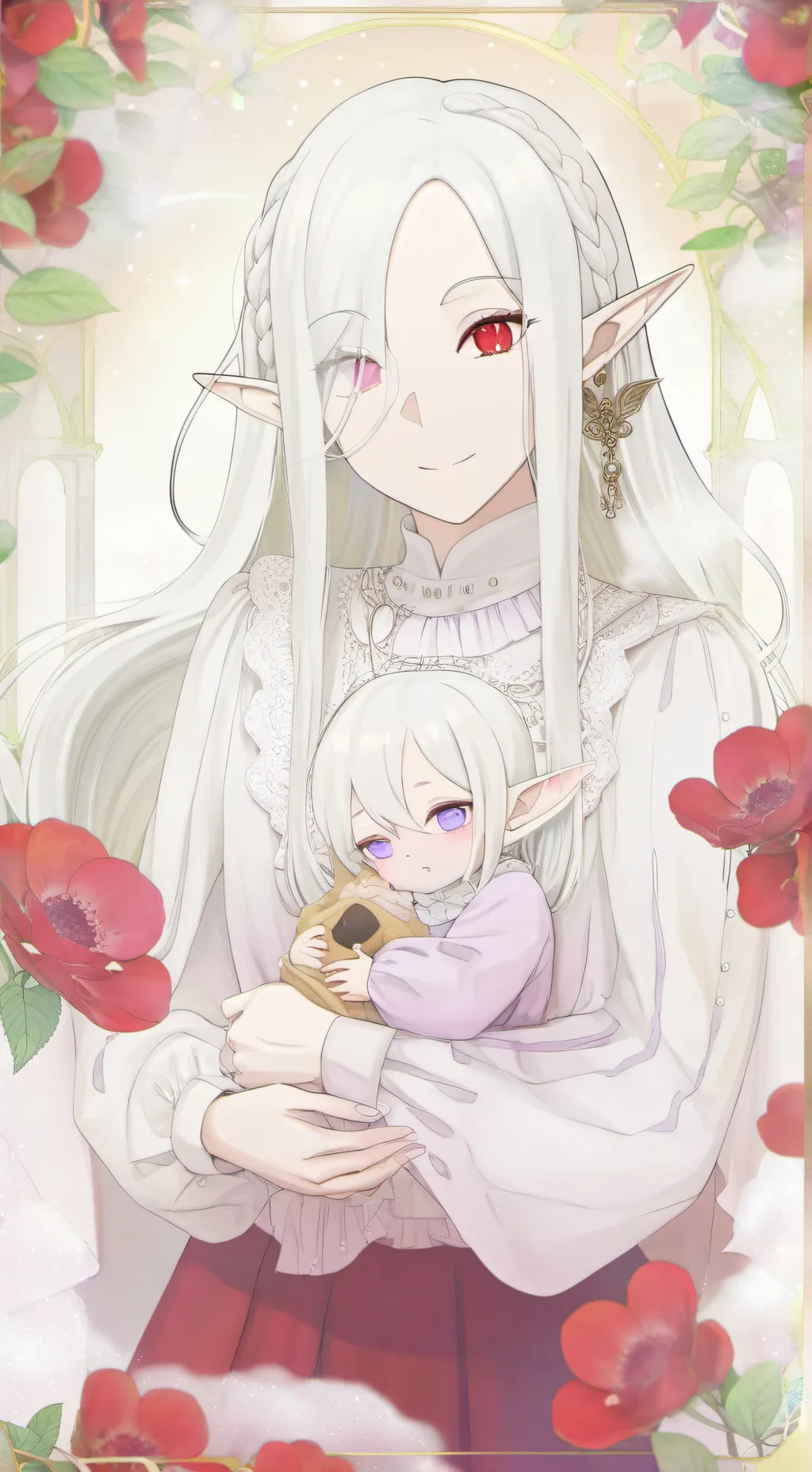 ai character: Izumi background