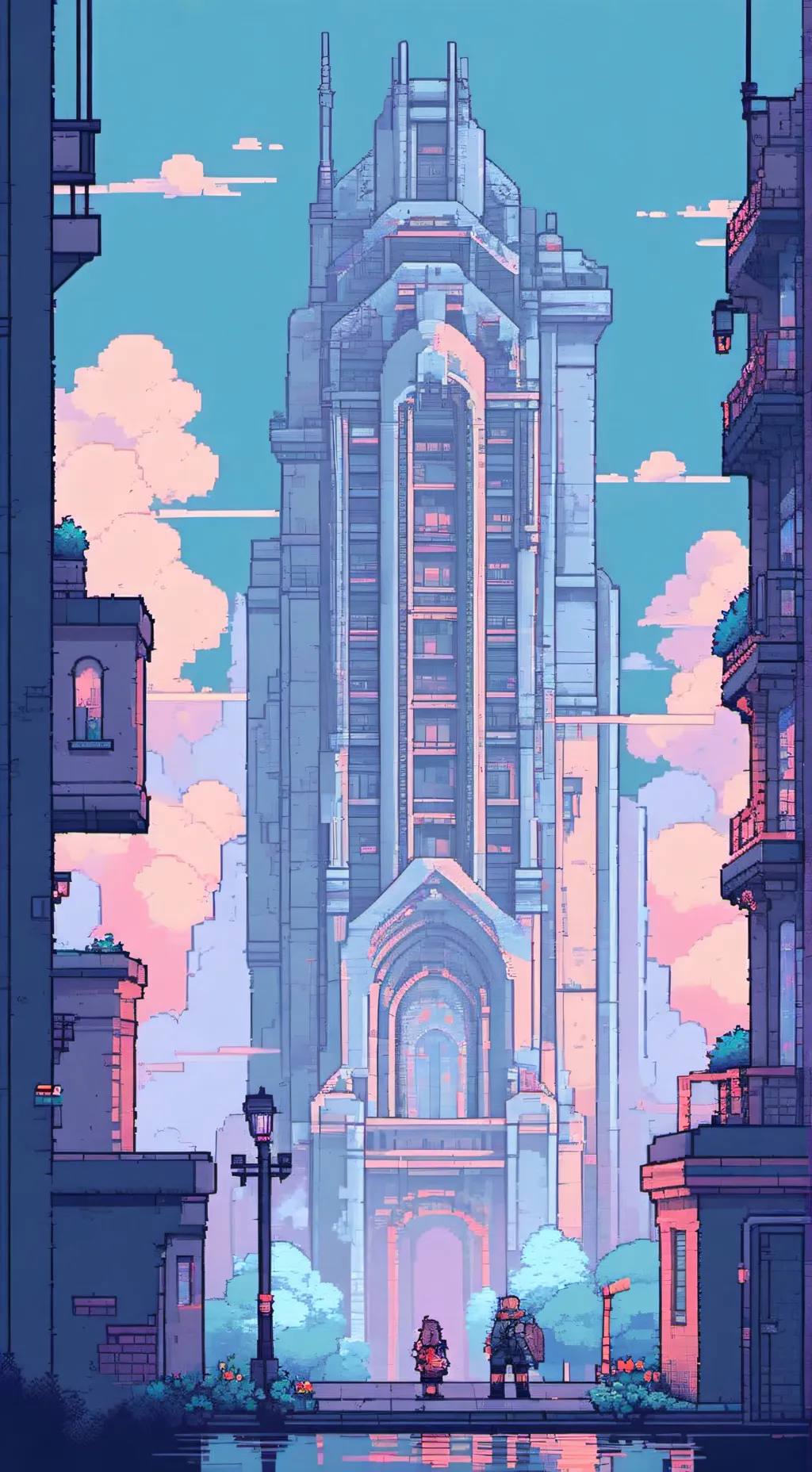 ai character: MHA field trip background