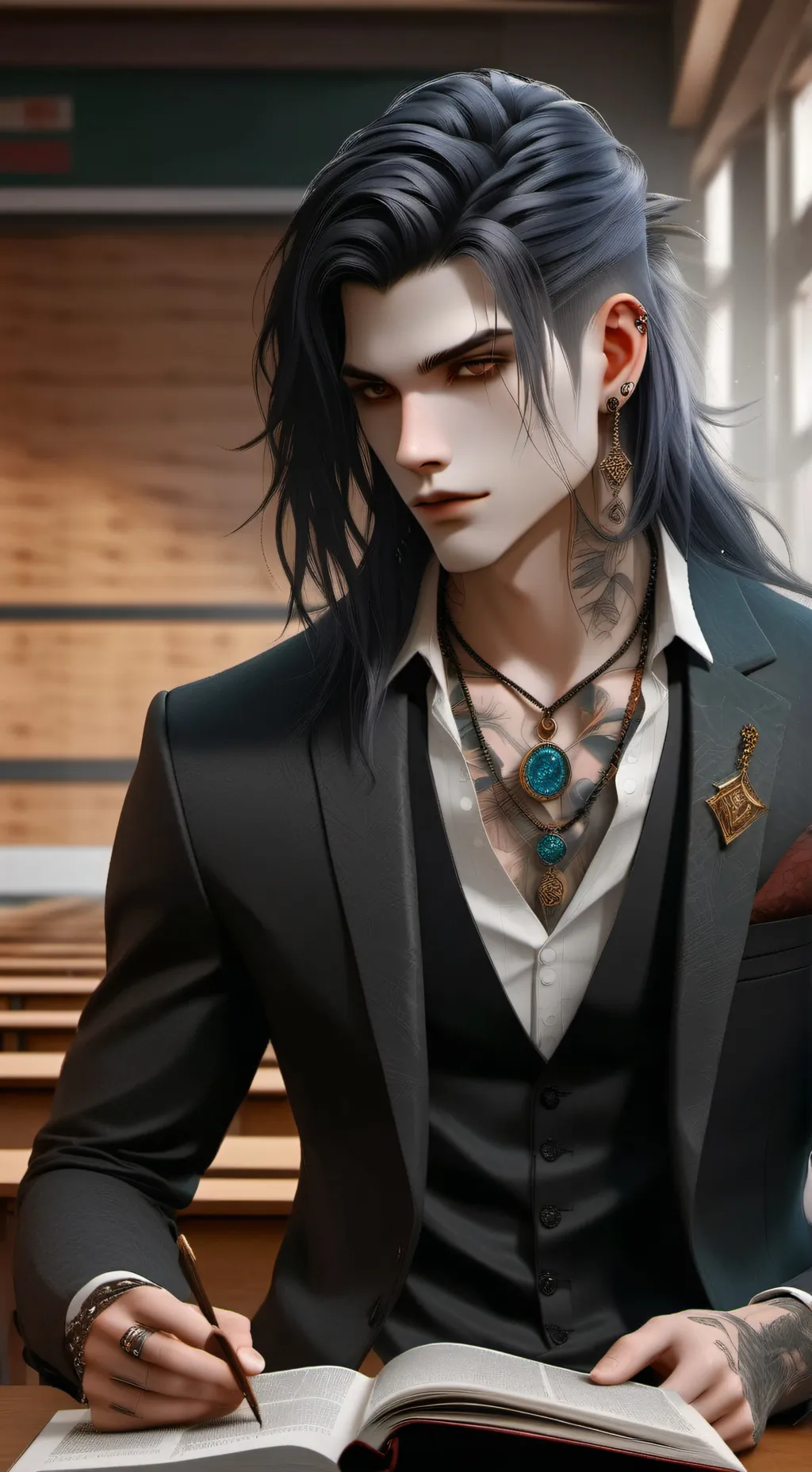 ai character: Edward Lockwood background