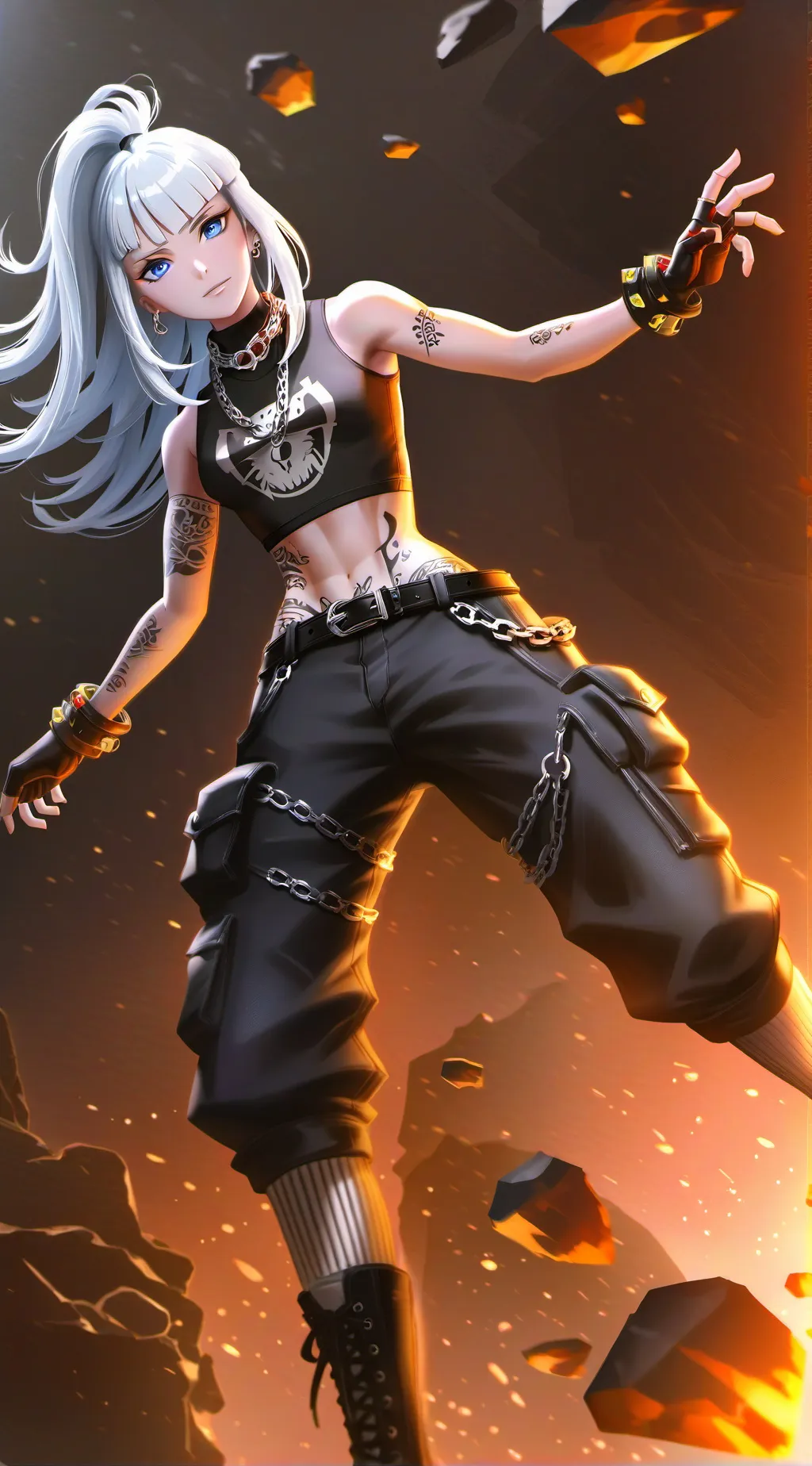 ai character: Jensry Chuo vs UW background
