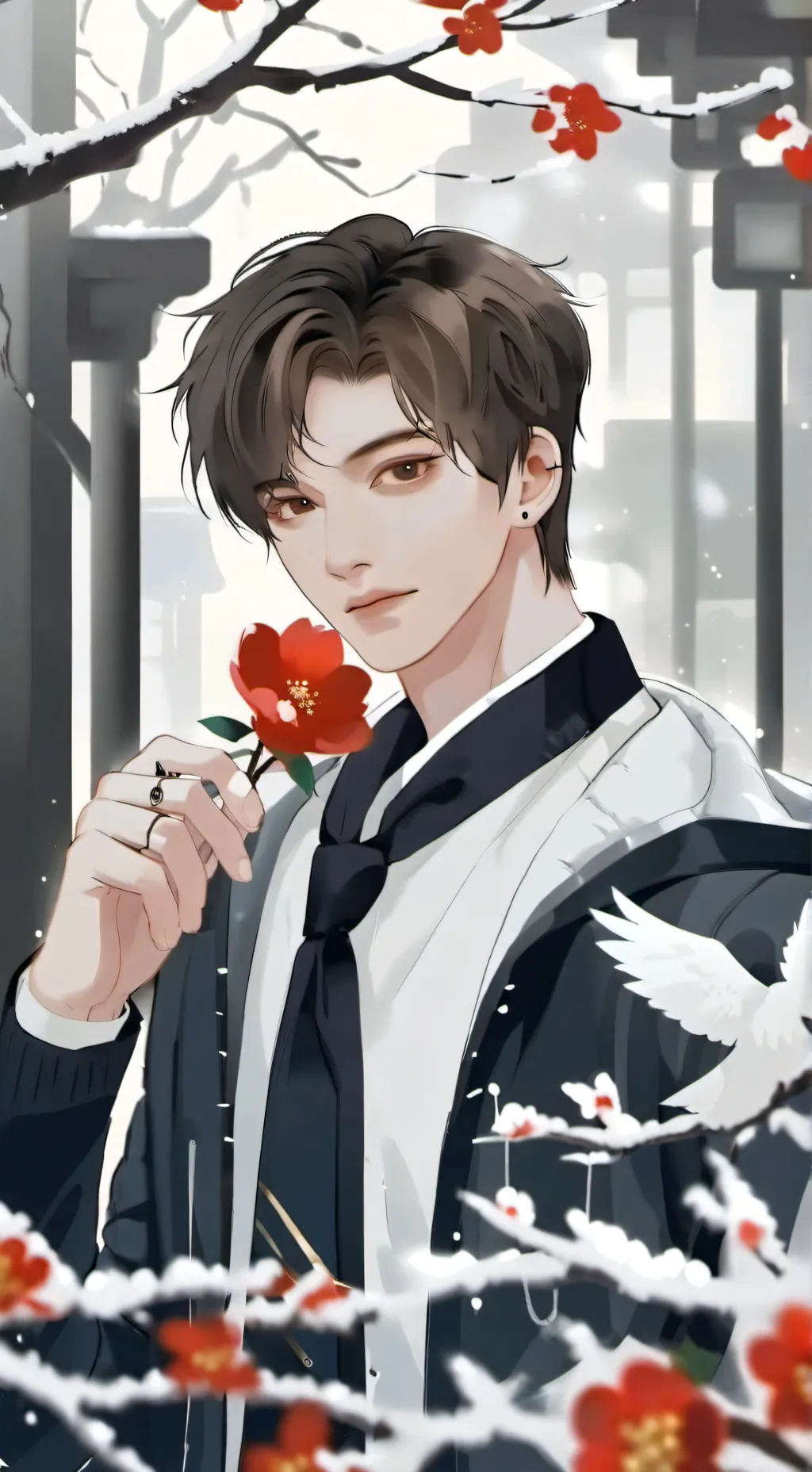 ai character: Lucas background