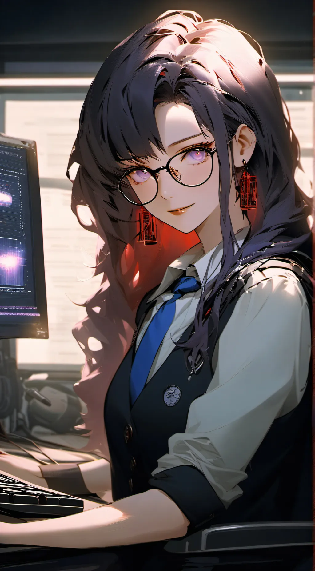 ai character: Mika background