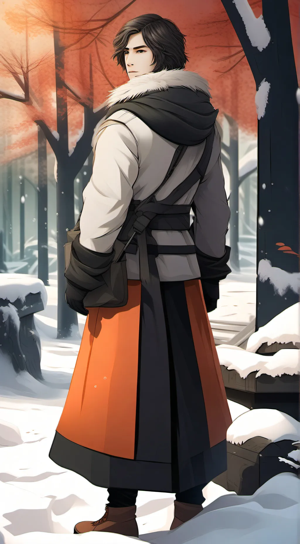 ai character: demonslayer background