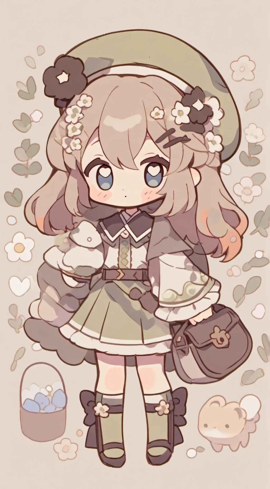 ai character: Luna background