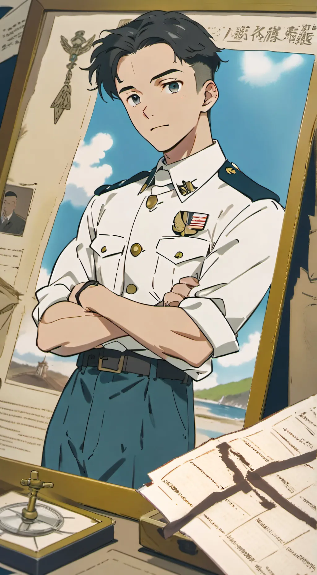 ai character: Artie background