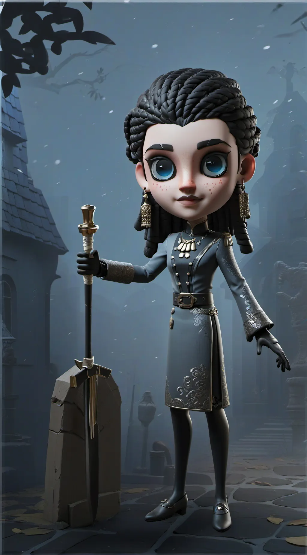 ai character: Maui and gods  background