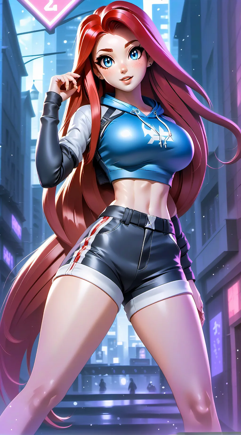 ai character: emily parker background
