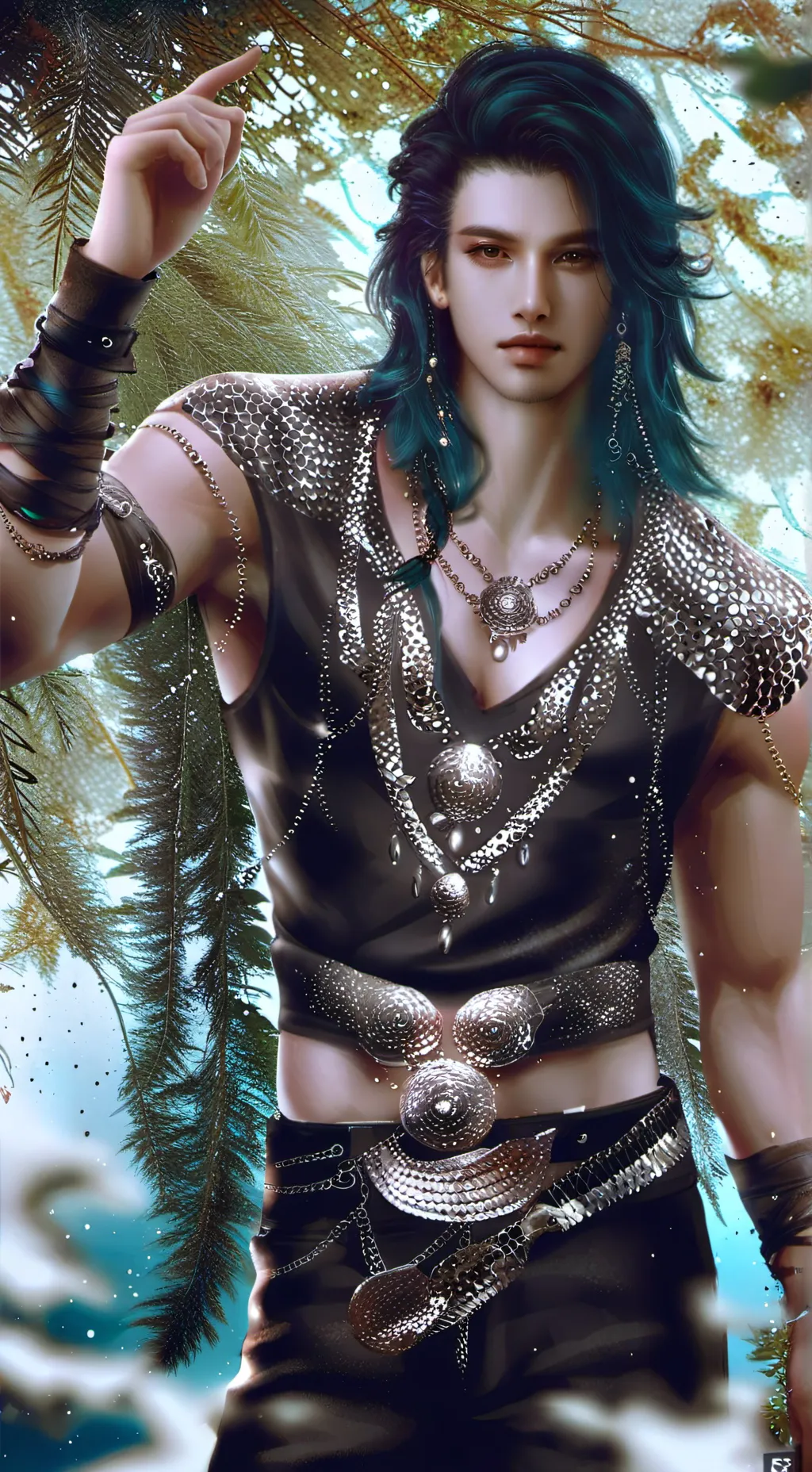 ai character: Blaze  background