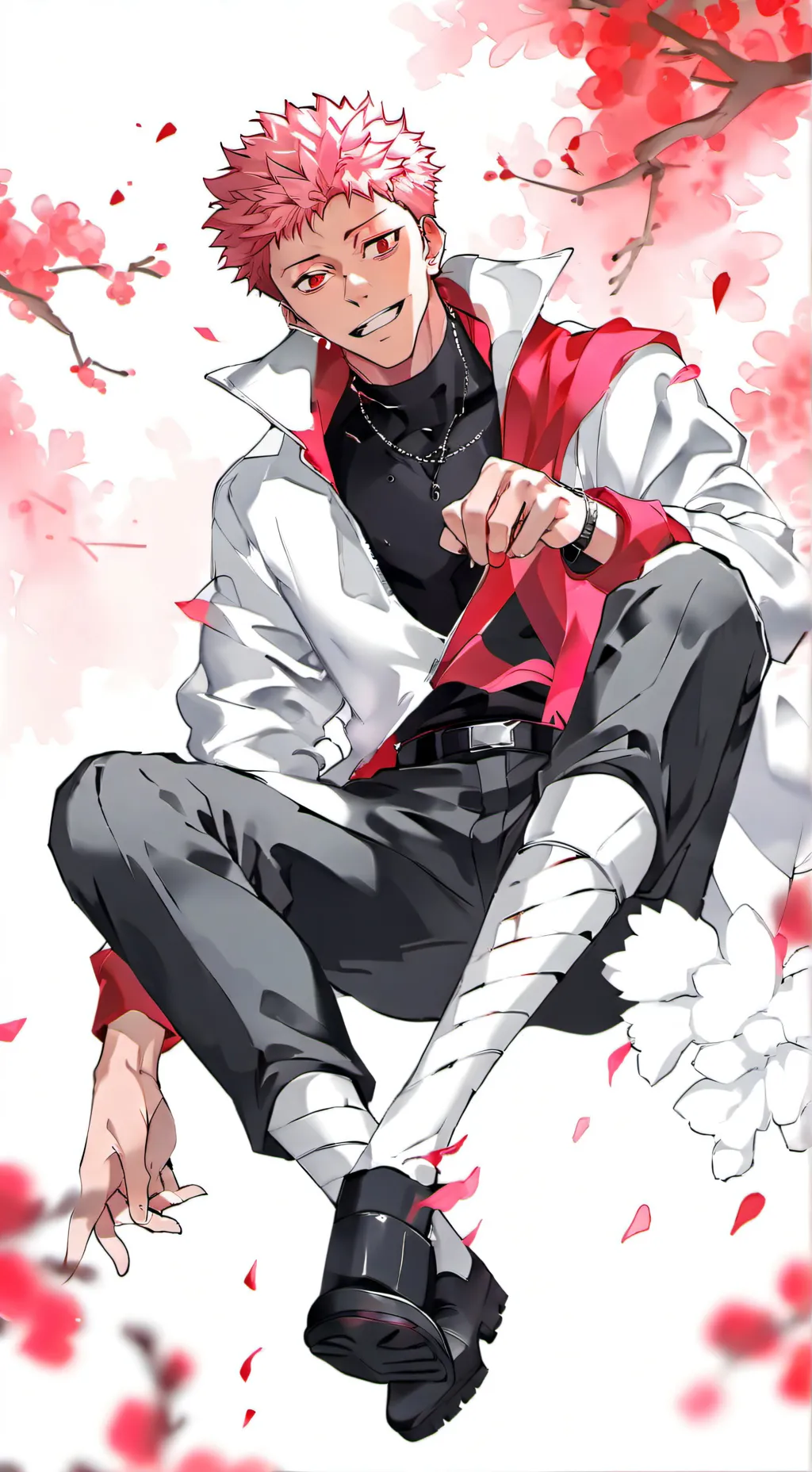 ai character: sukuna  background