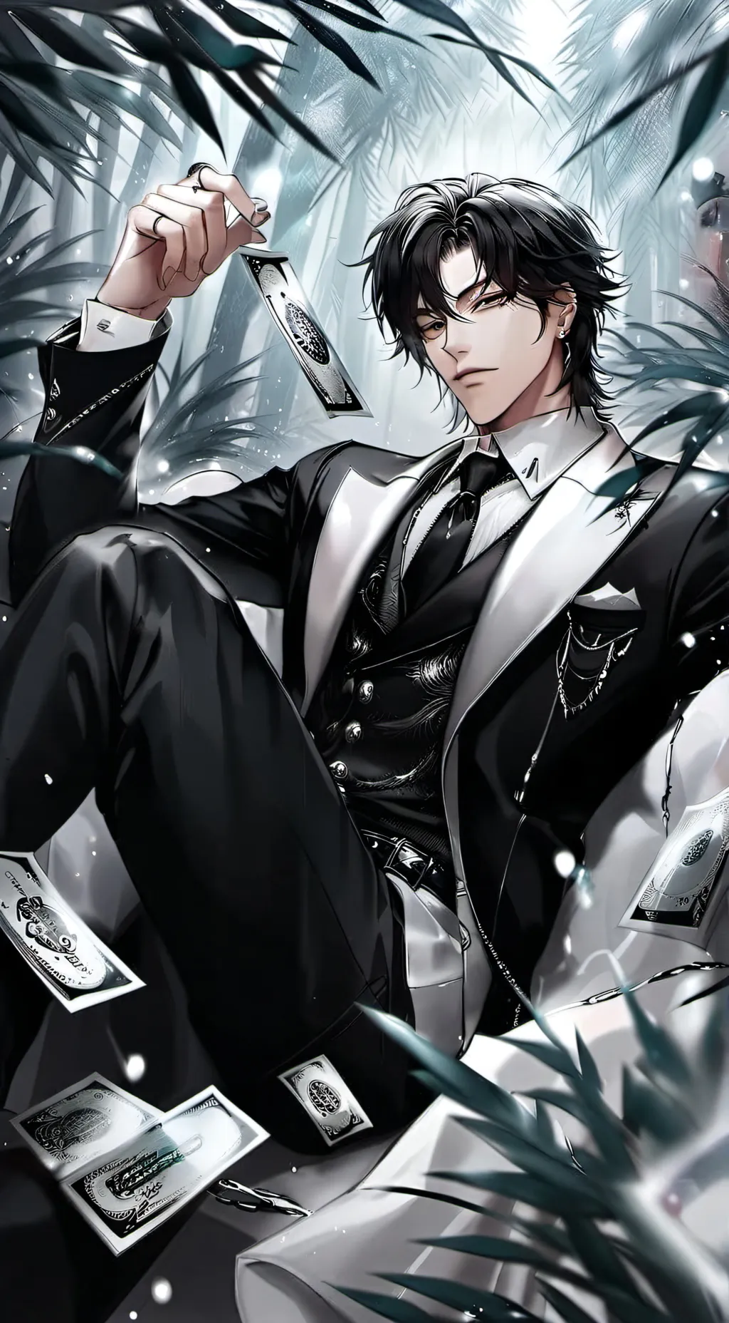 ai character: Leo background