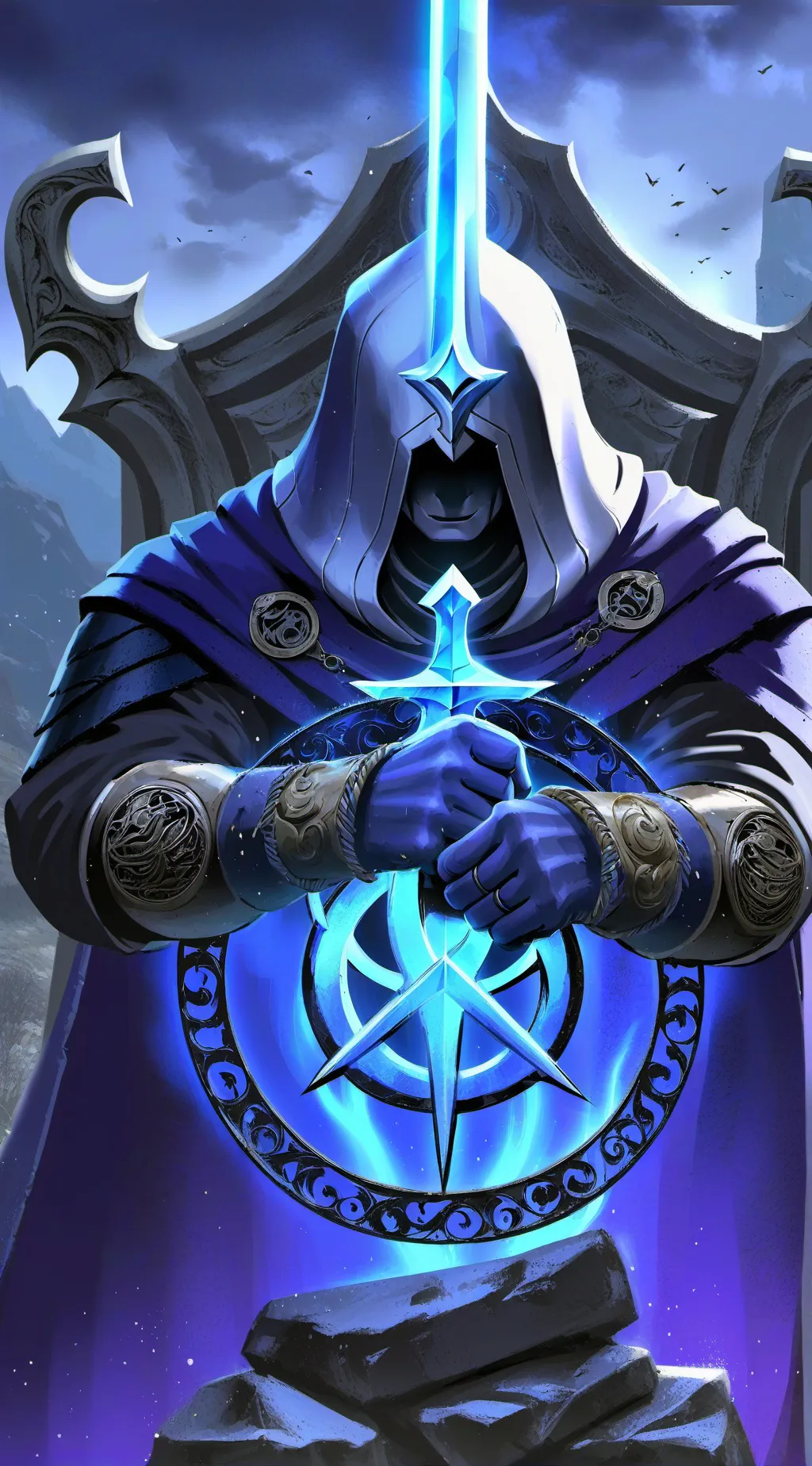 ai character: guardian  background