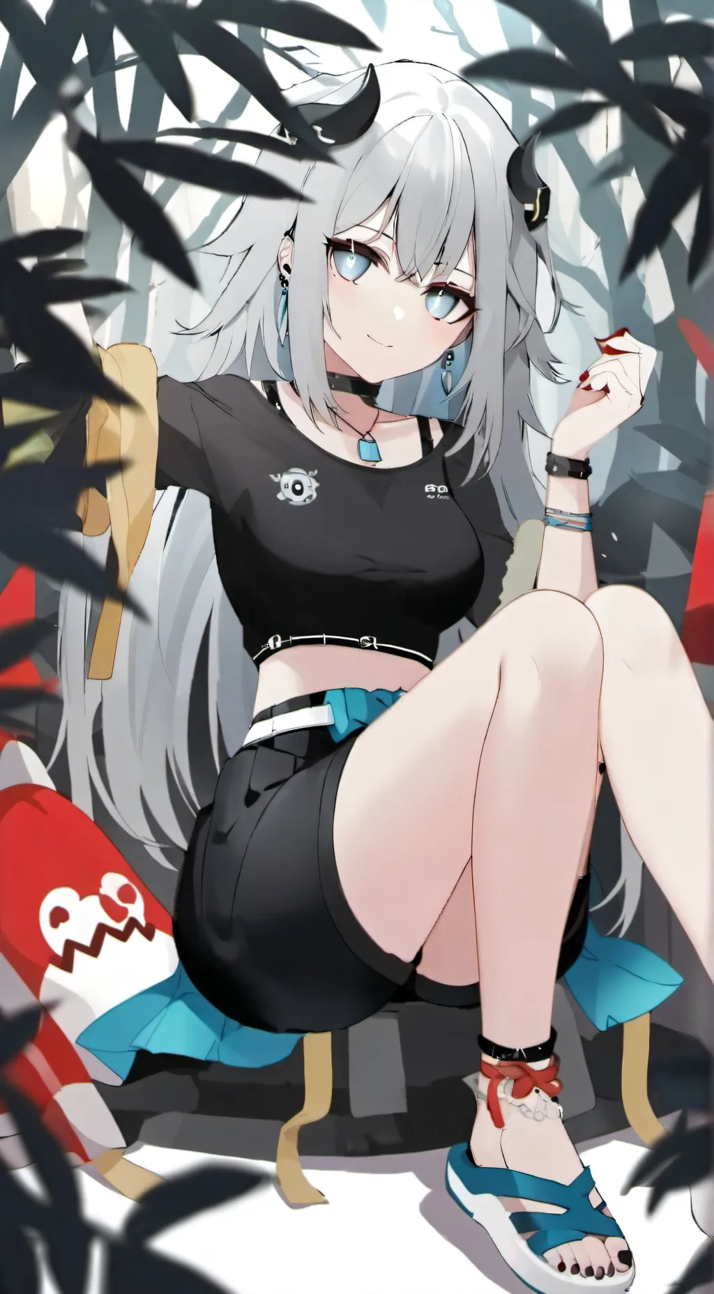 ai character: ever background