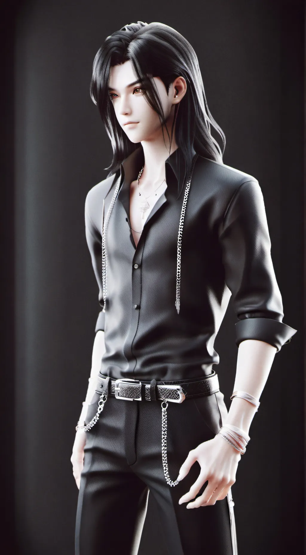 ai character: Blake  background