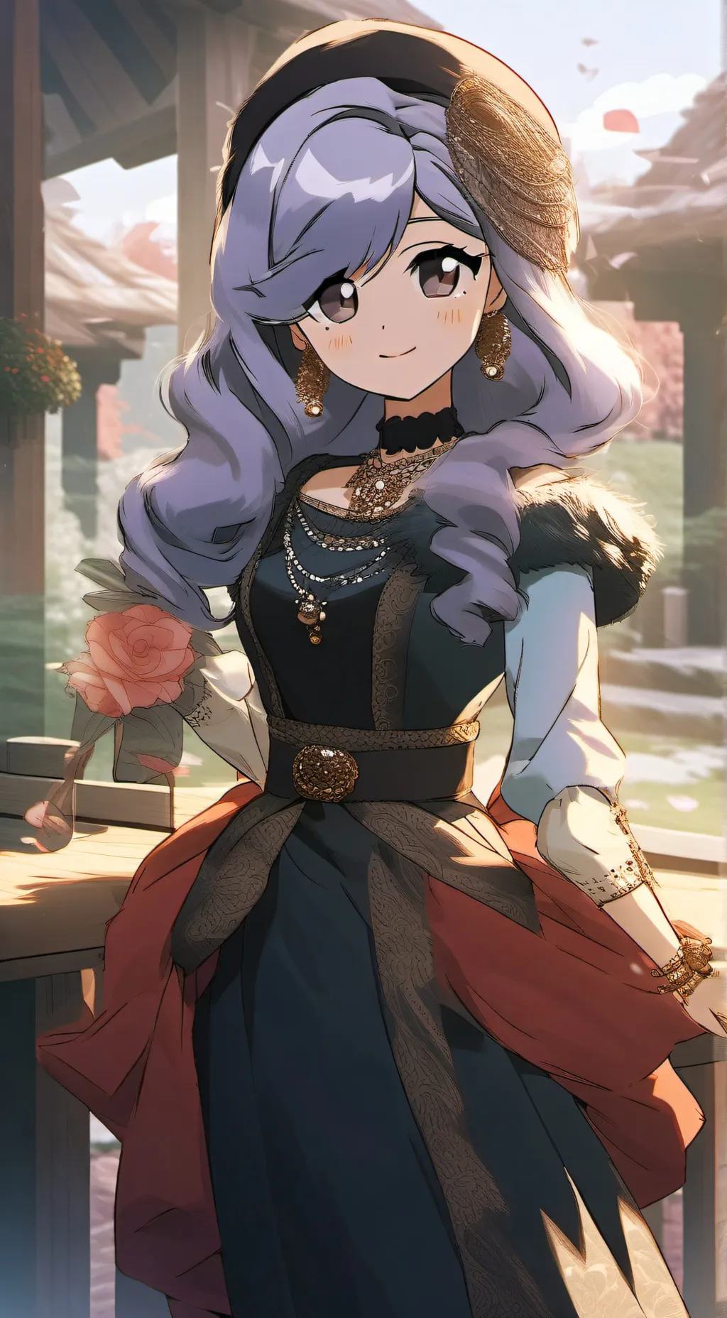 ai character: Alicia  background
