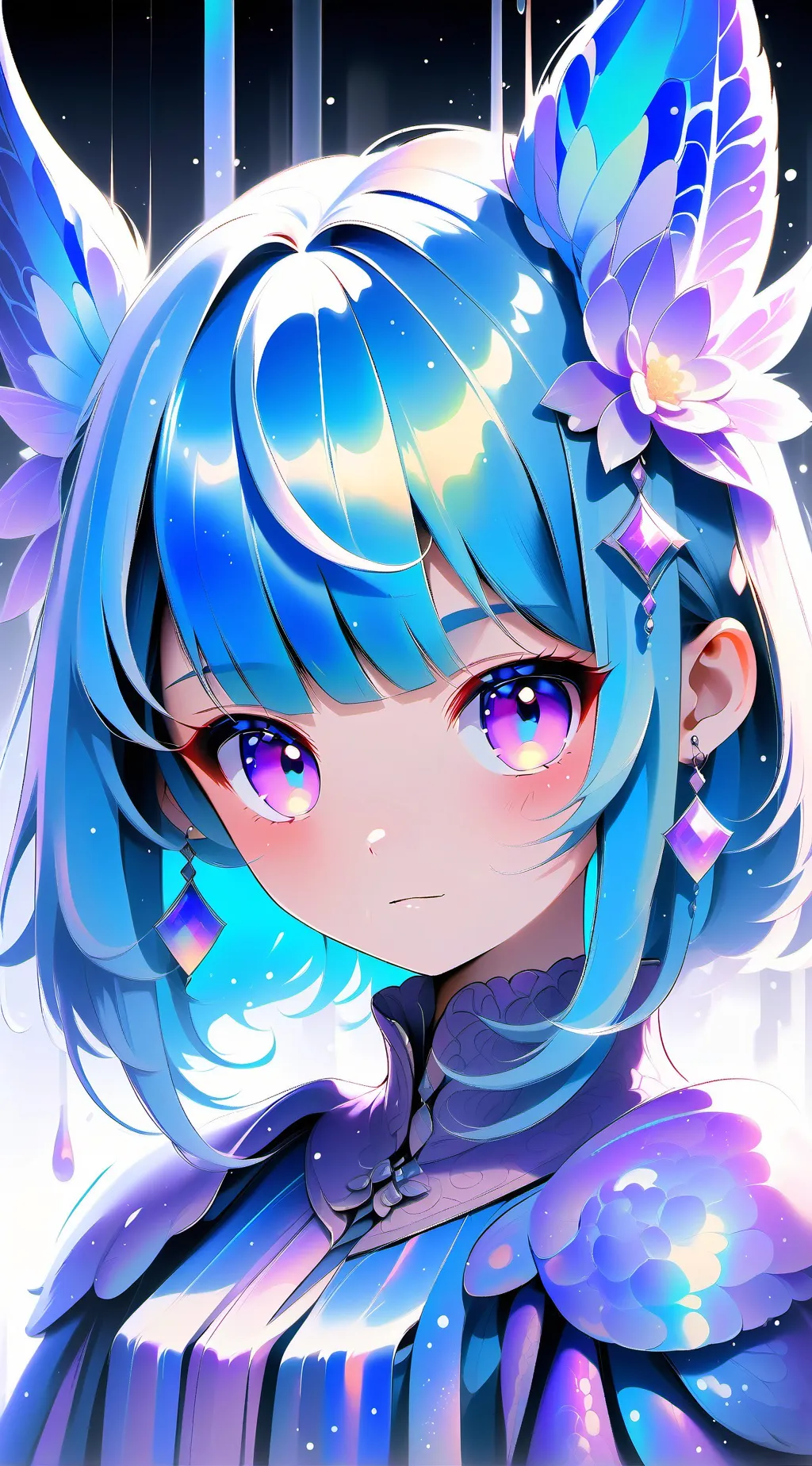 ai character: Belén  background