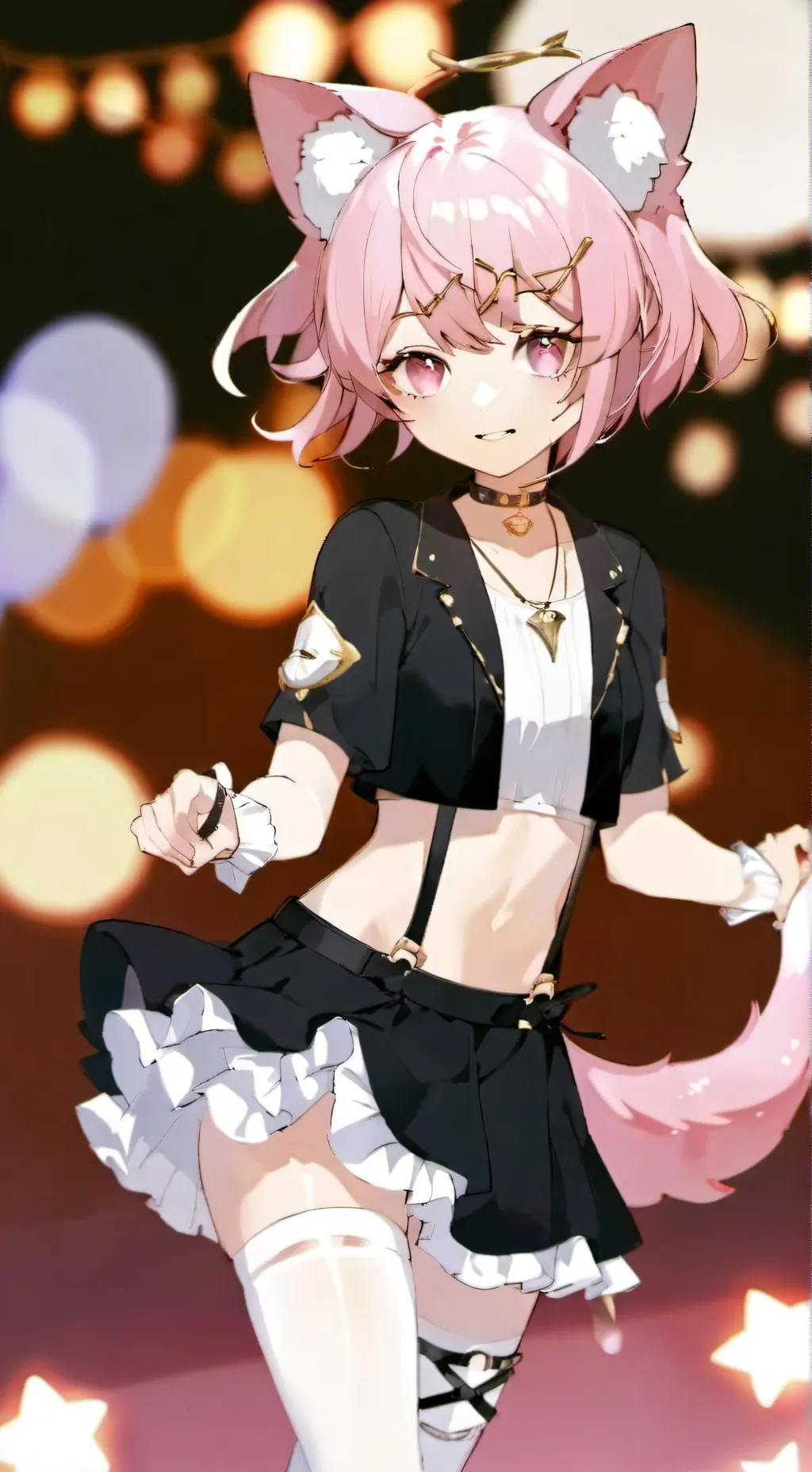 ai character: Gacha heat duet background