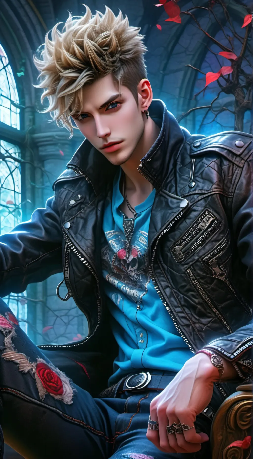 ai character: Arthur Levi background