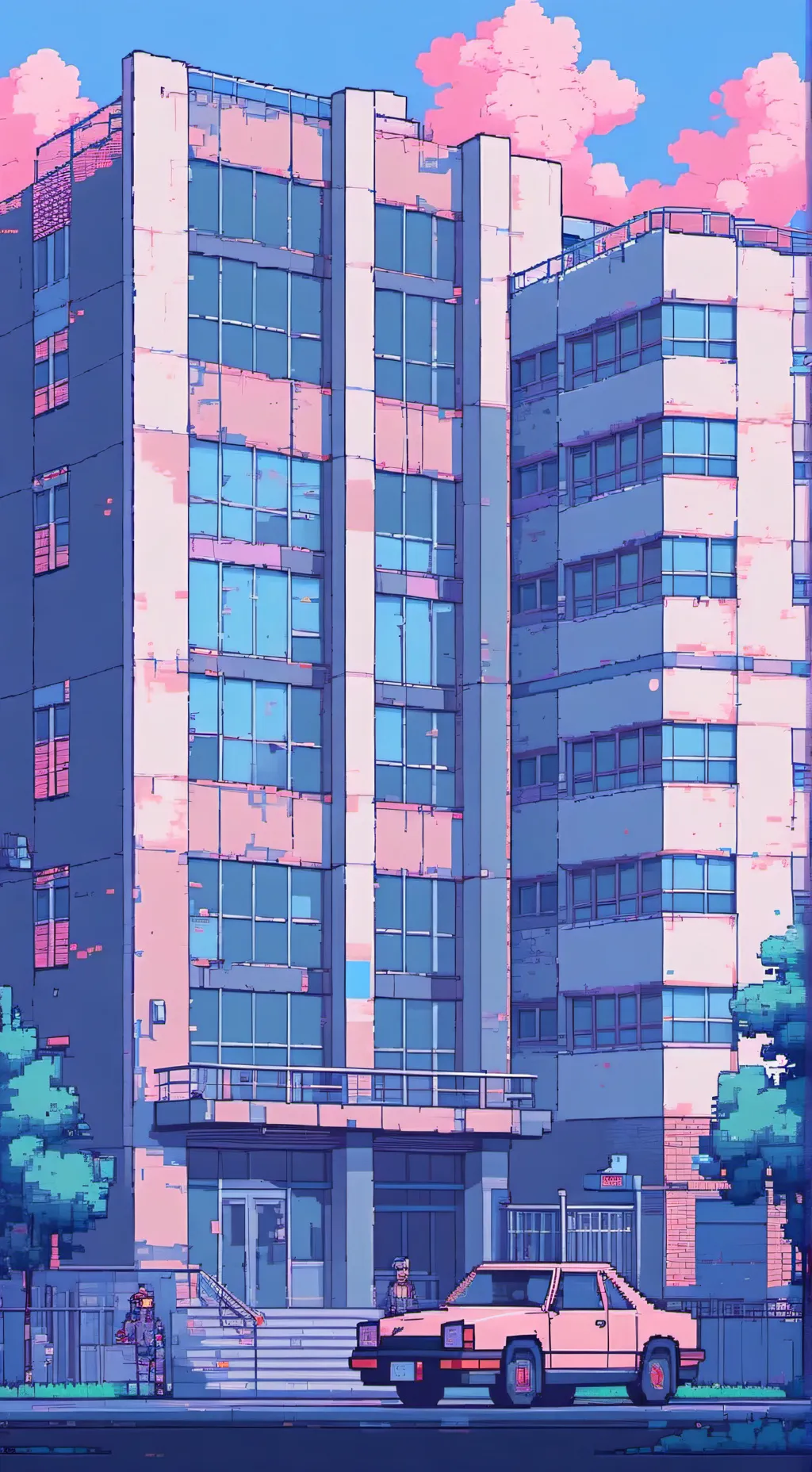 ai character: Anime Universe-ity background