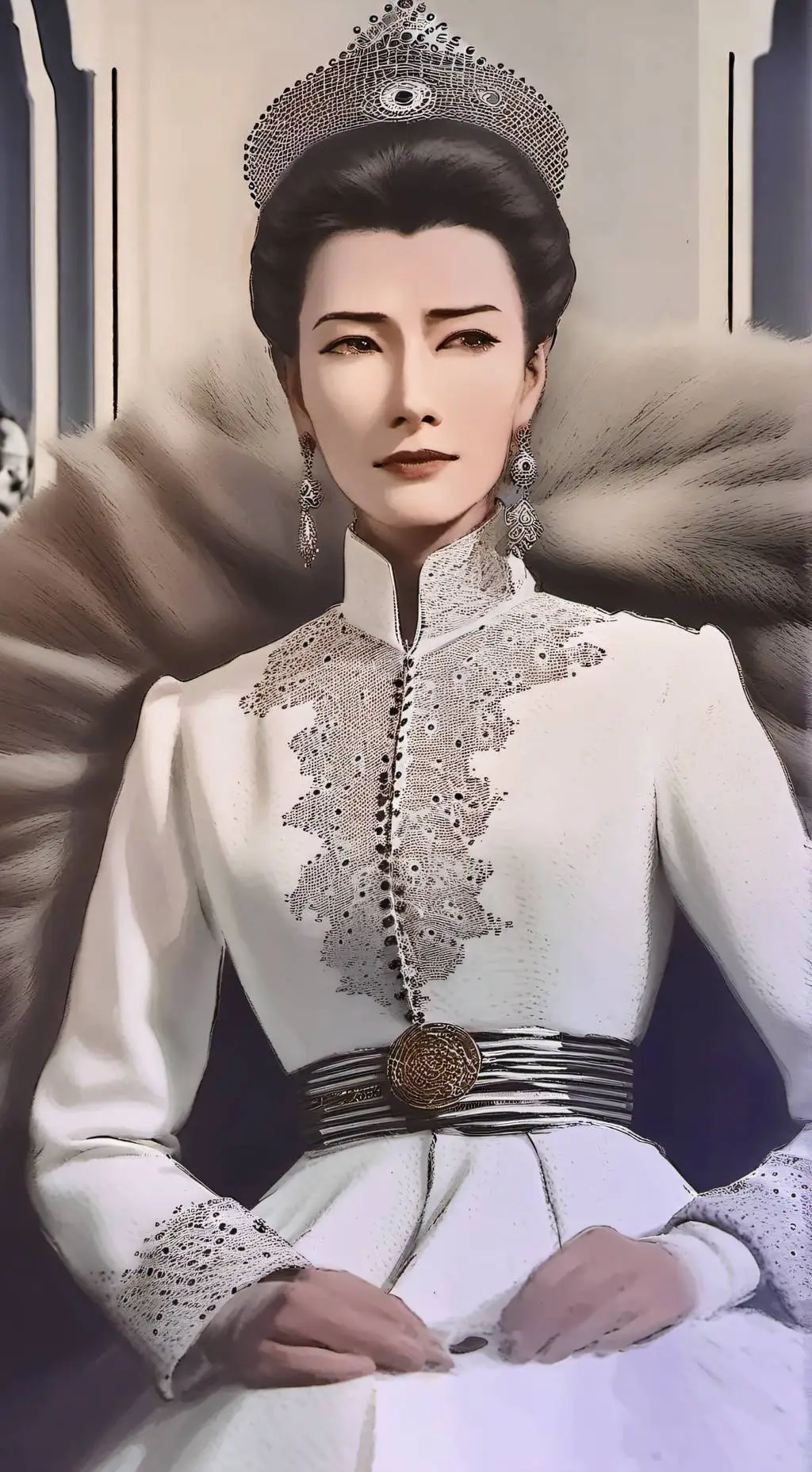 ai character: А́нжела background