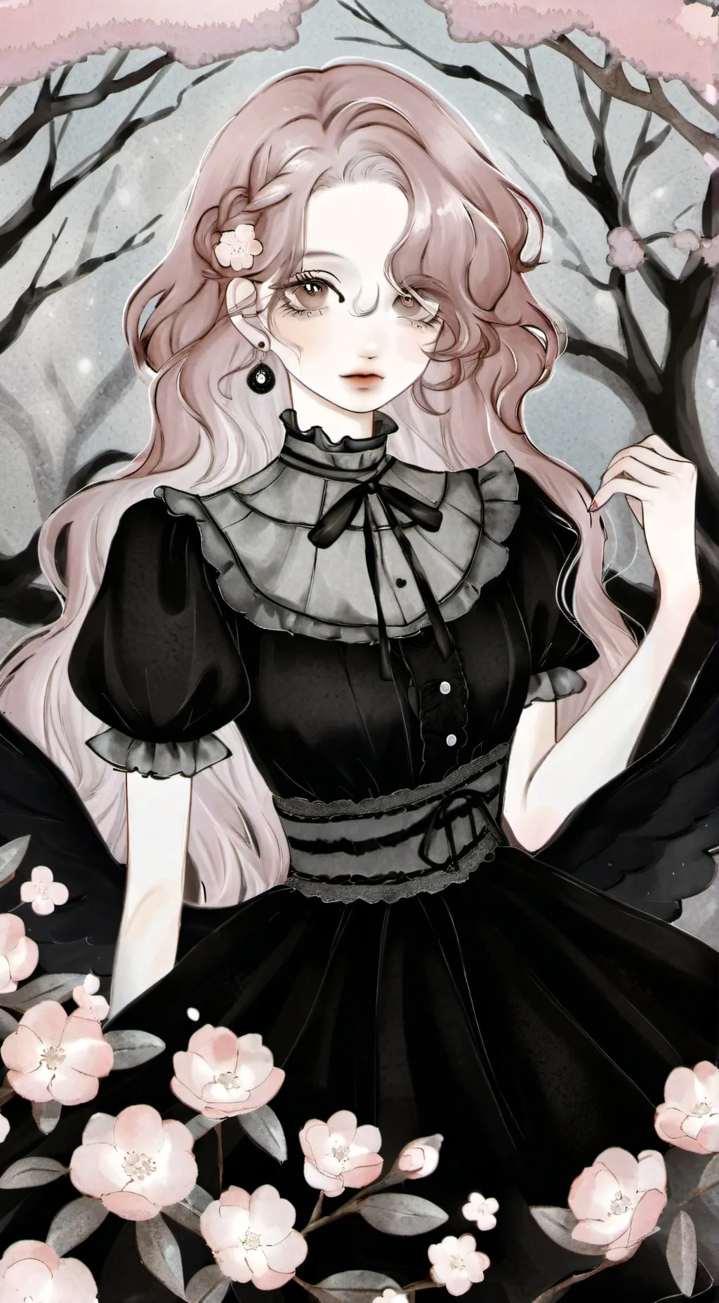 ai character: reah background