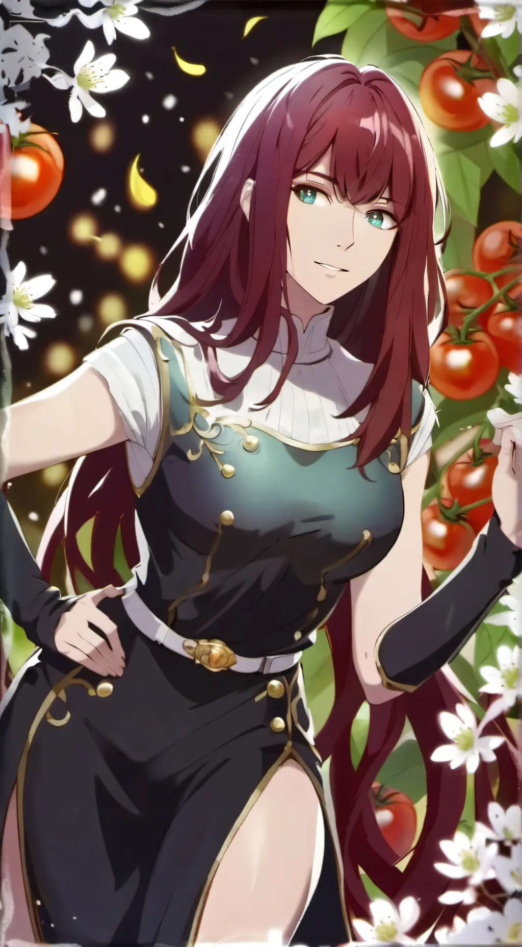 ai character: Kushina  background