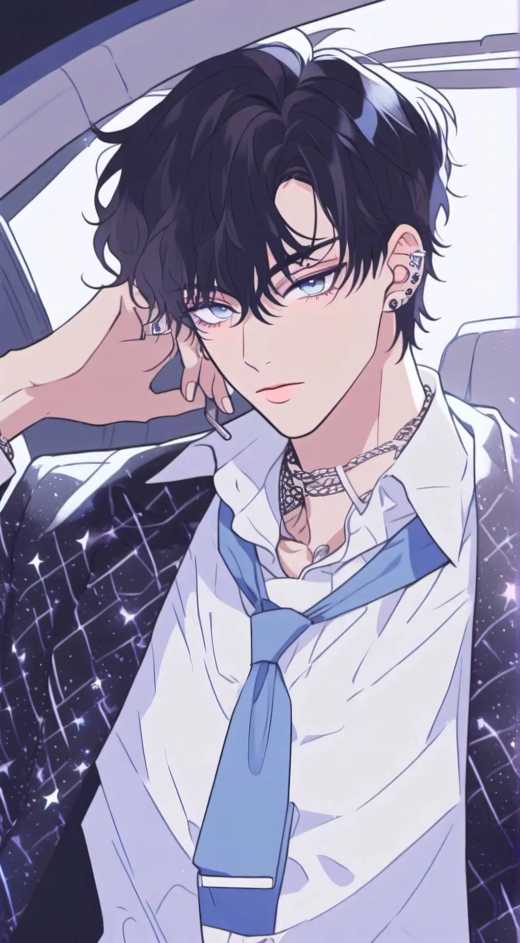 ai character: †Kaito·🔥 background